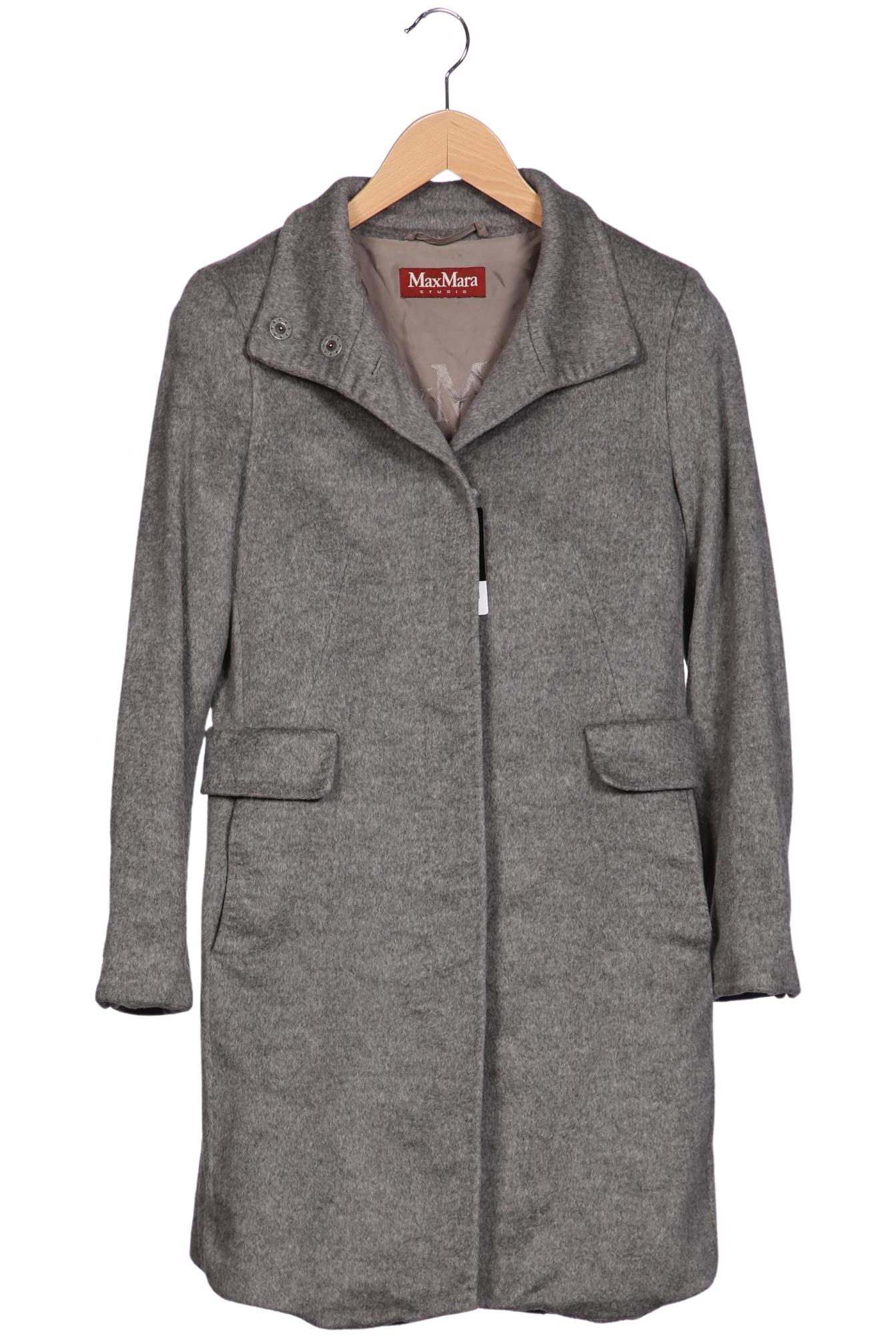 

Max Mara Damen Mantel, grau, Gr. 36