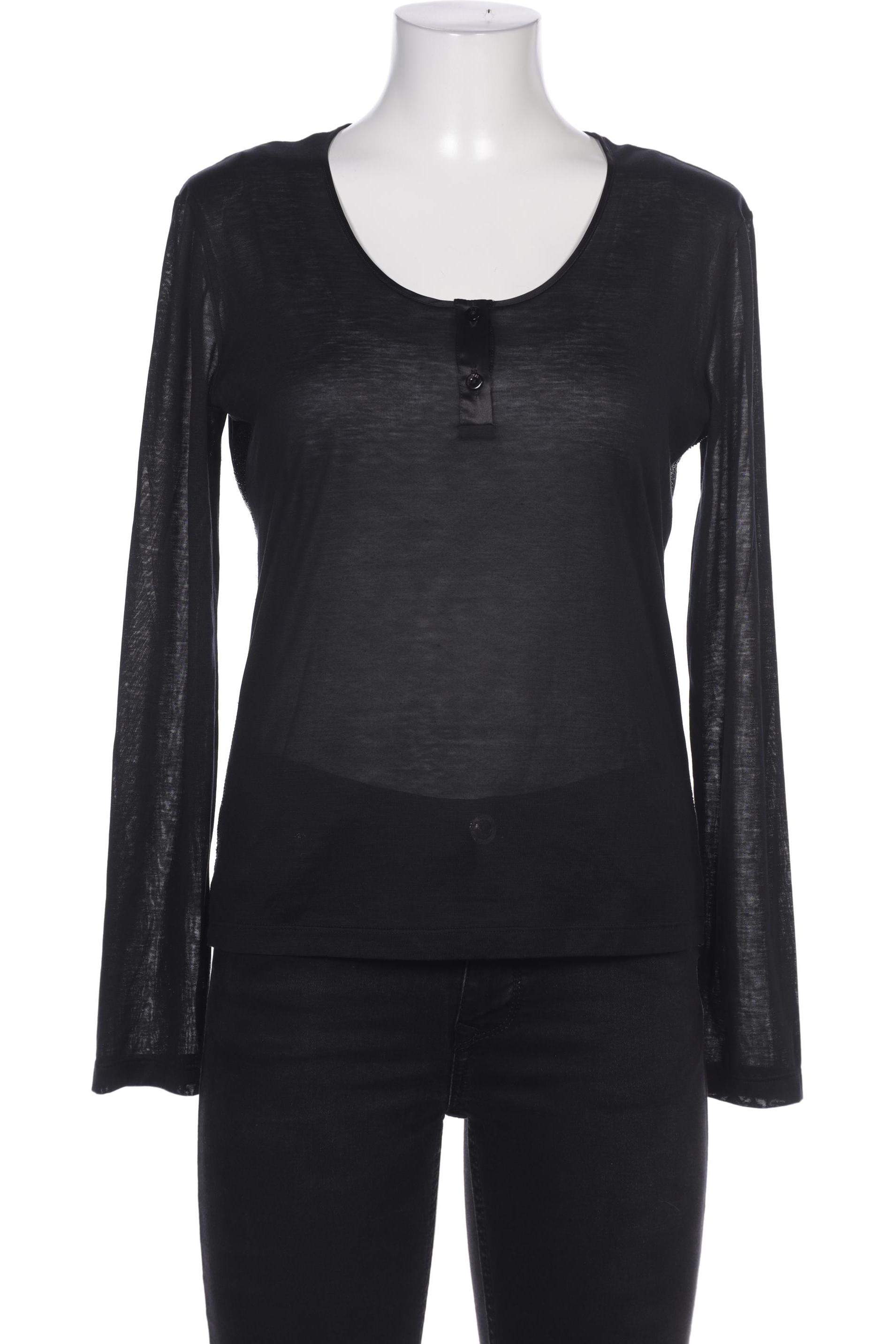 

Max Mara Damen Langarmshirt, schwarz, Gr. 42