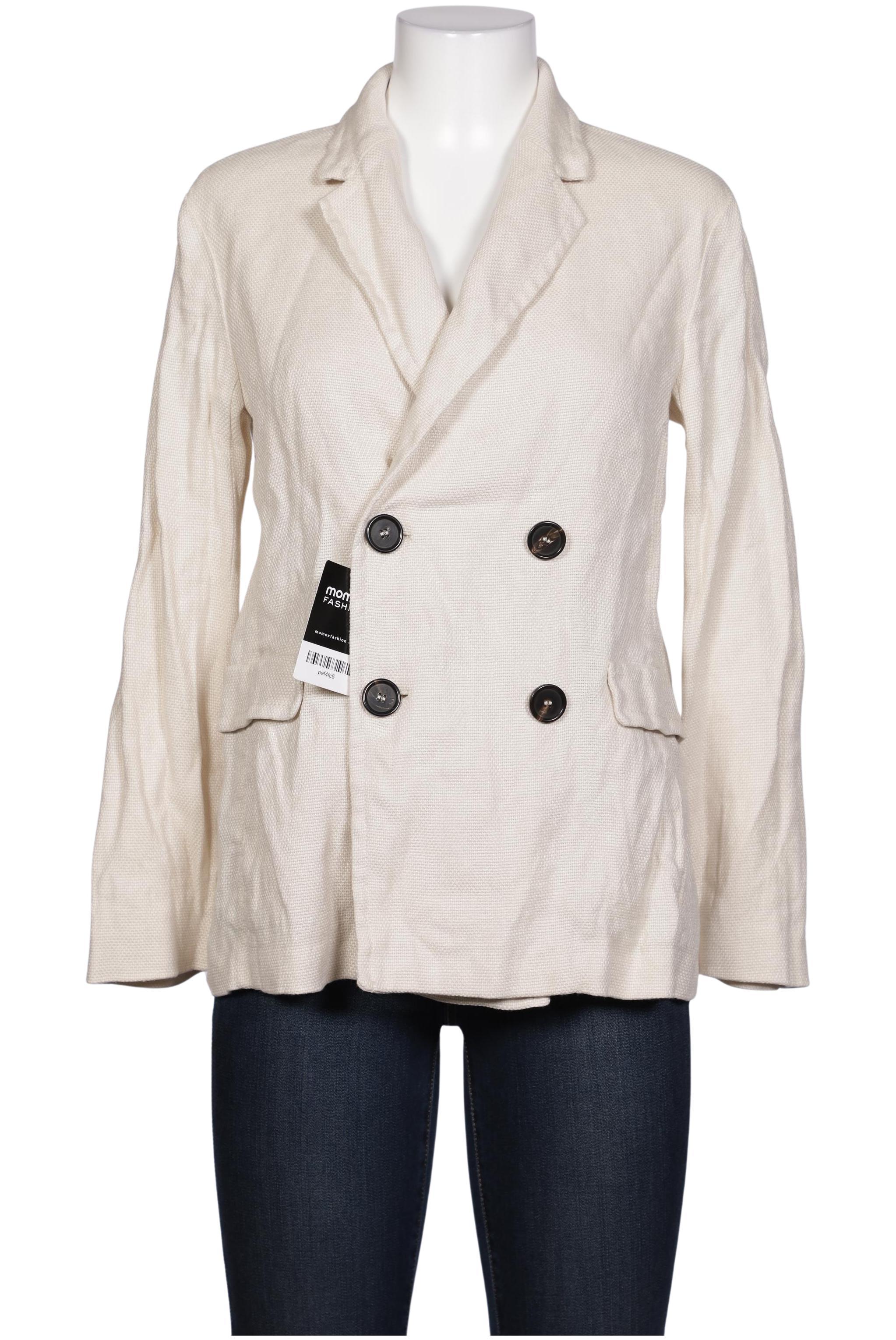 

Max Mara Damen Blazer, cremeweiß, Gr. 38