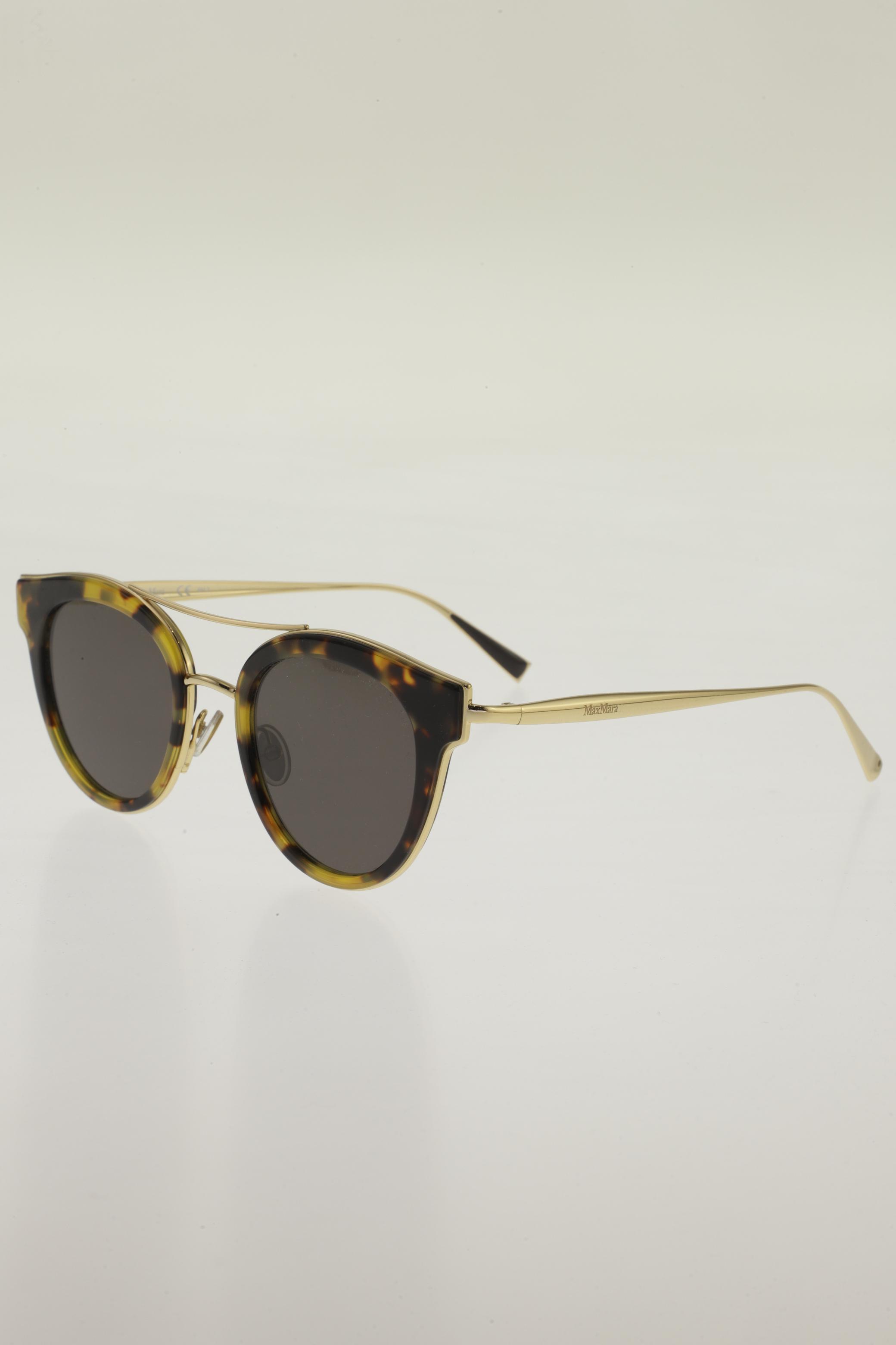 

Max Mara Damen Sonnenbrille, gold, Gr.