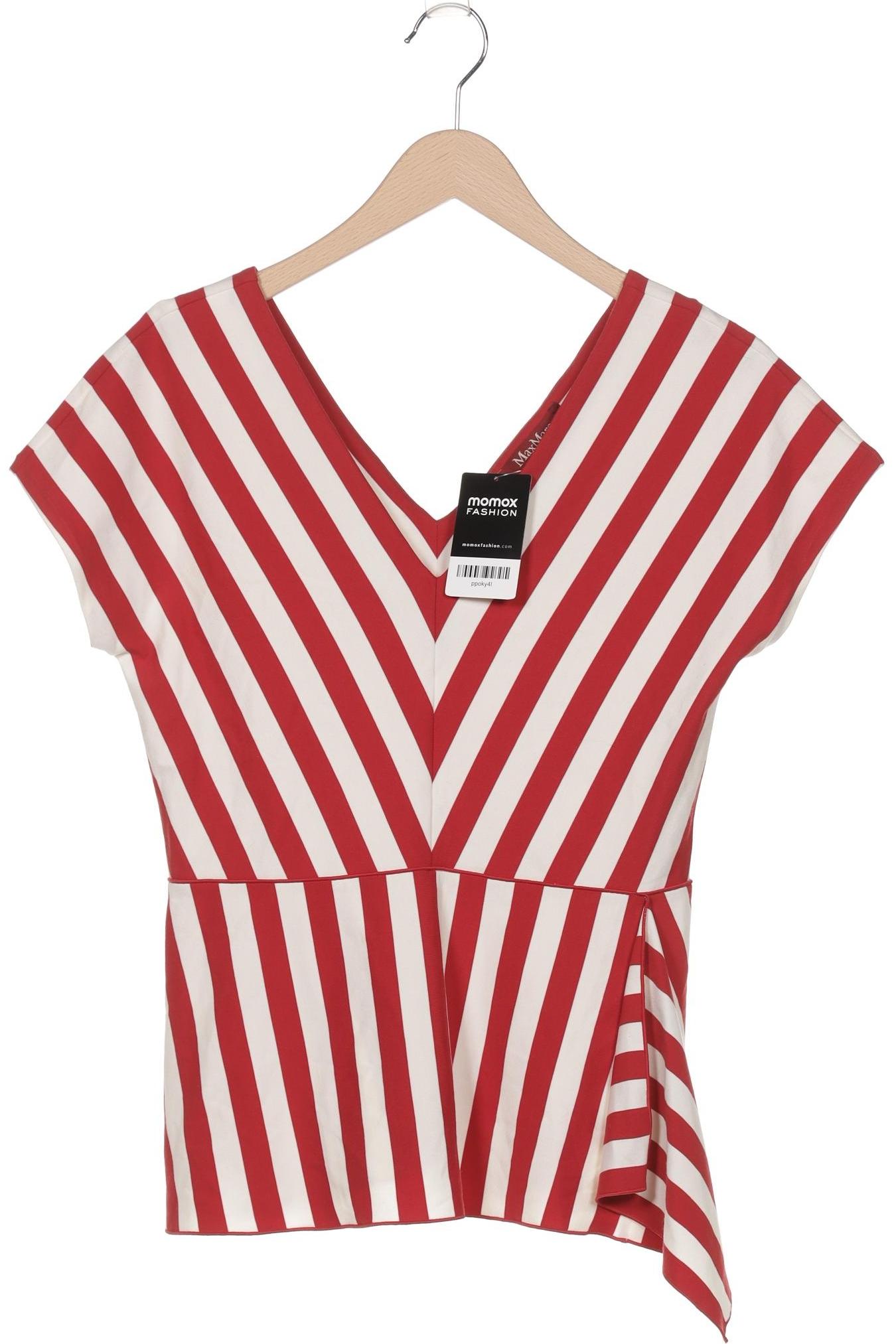 

Max Mara Damen T-Shirt, bordeaux, Gr. 38