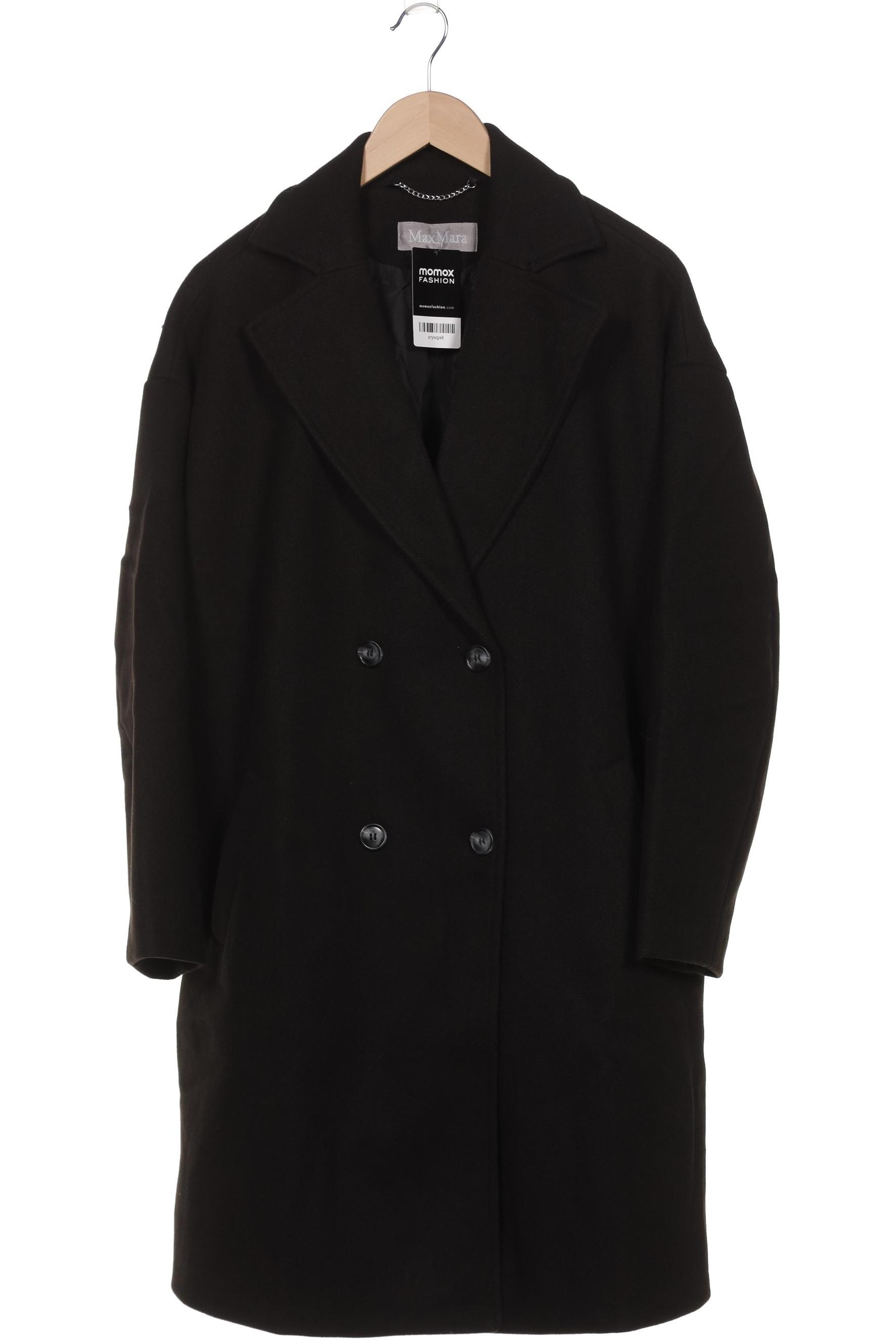 

Max Mara Damen Mantel, schwarz, Gr. 44