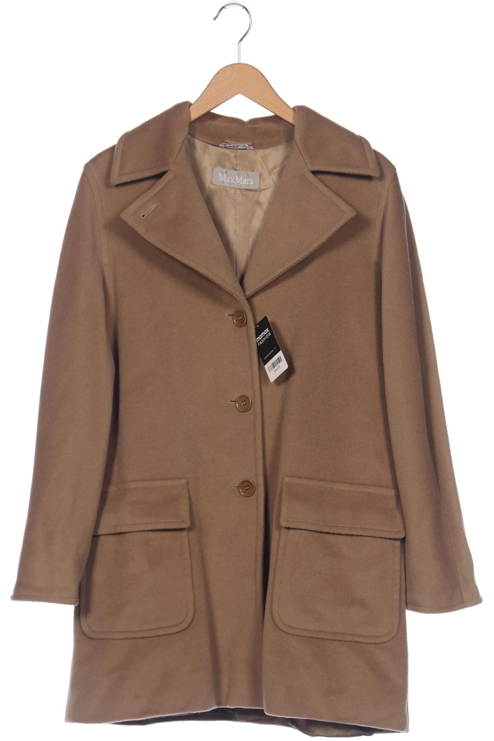 

Max Mara Damen Mantel, beige, Gr. 40