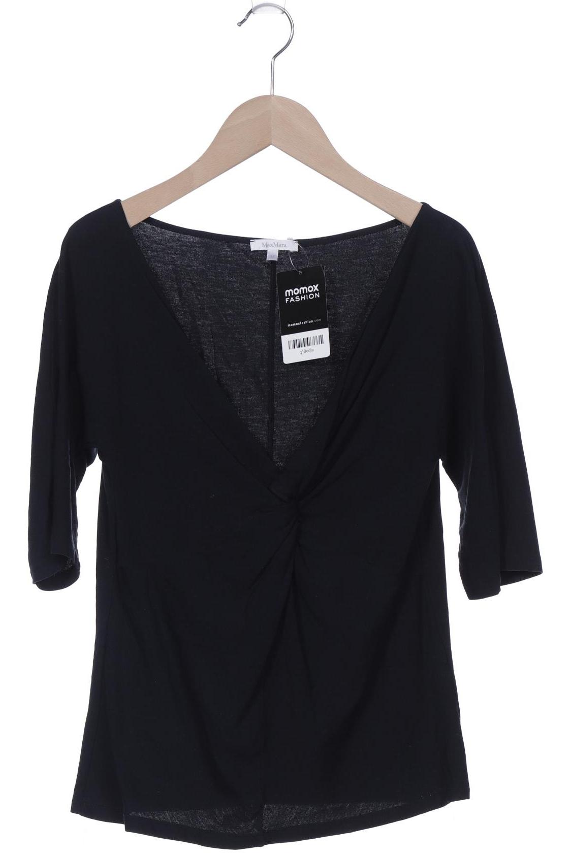 

Max Mara Damen T-Shirt, schwarz, Gr. 38