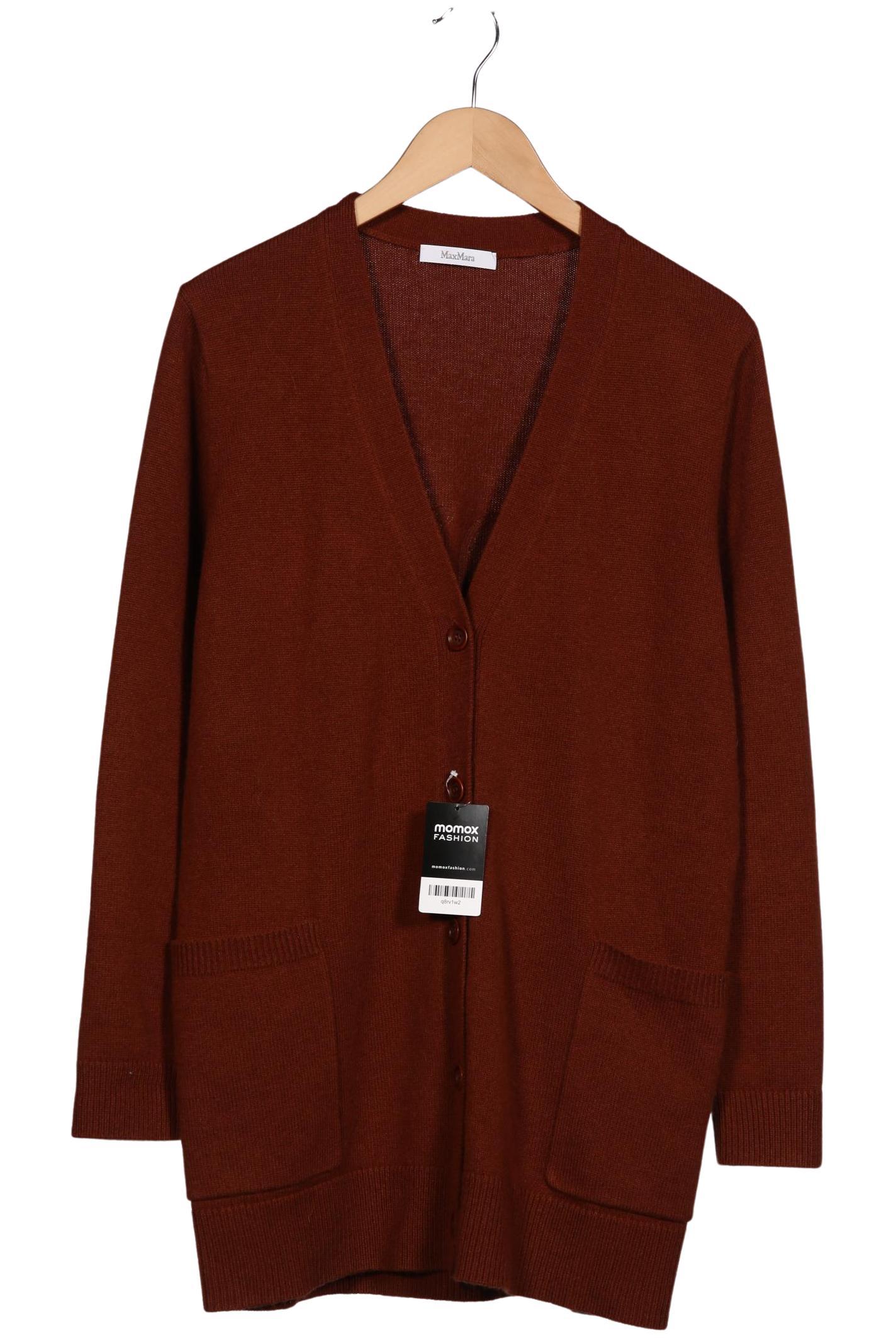 

Max Mara Damen Strickjacke, braun, Gr. 42