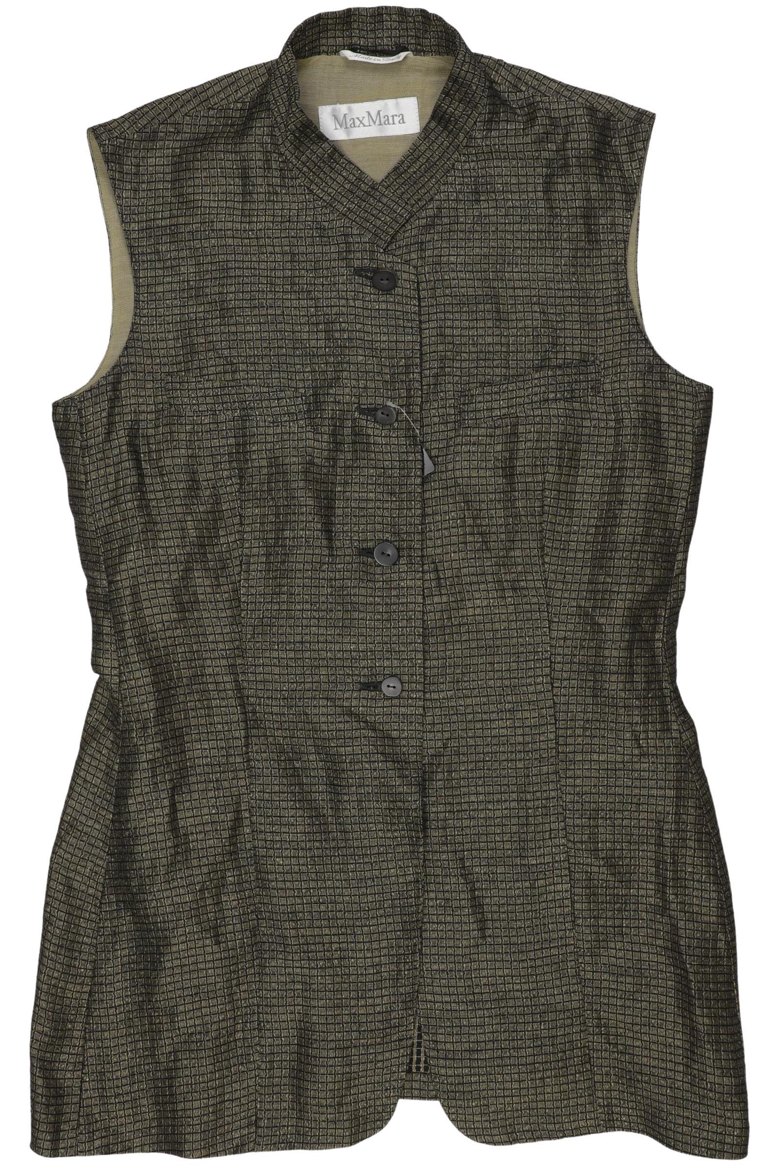 

Max Mara Damen Weste, grün, Gr. 40