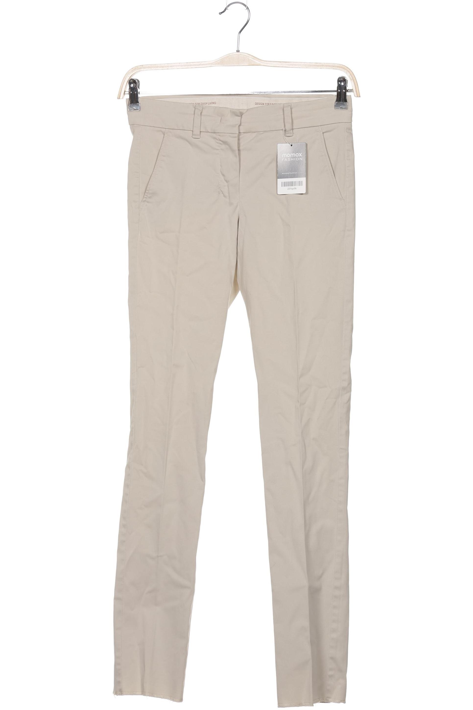 

Max Mara Damen Stoffhose, cremeweiß, Gr. 38