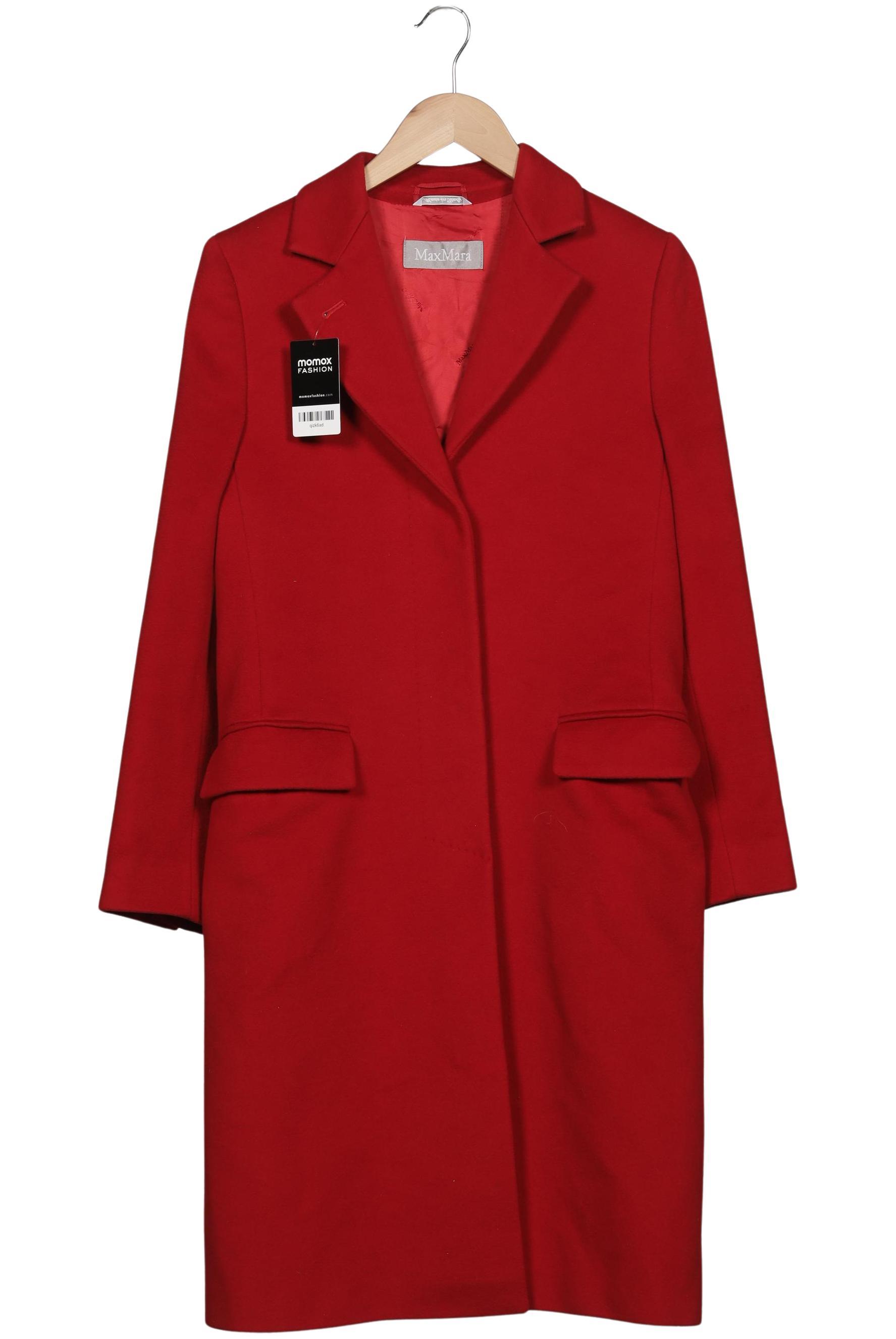 

Max Mara Damen Mantel, rot, Gr. 36