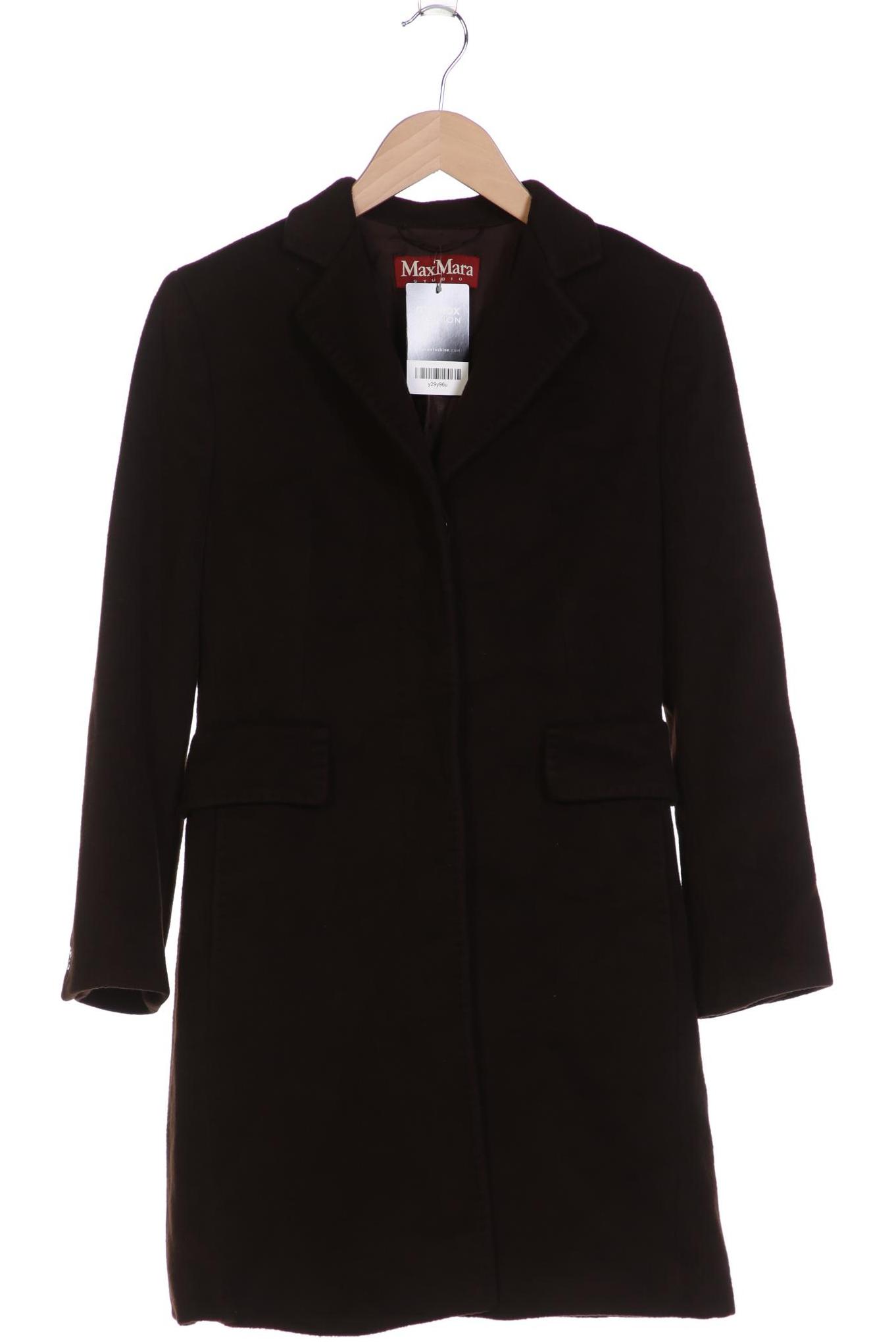 

Max Mara Damen Mantel, schwarz, Gr. 36