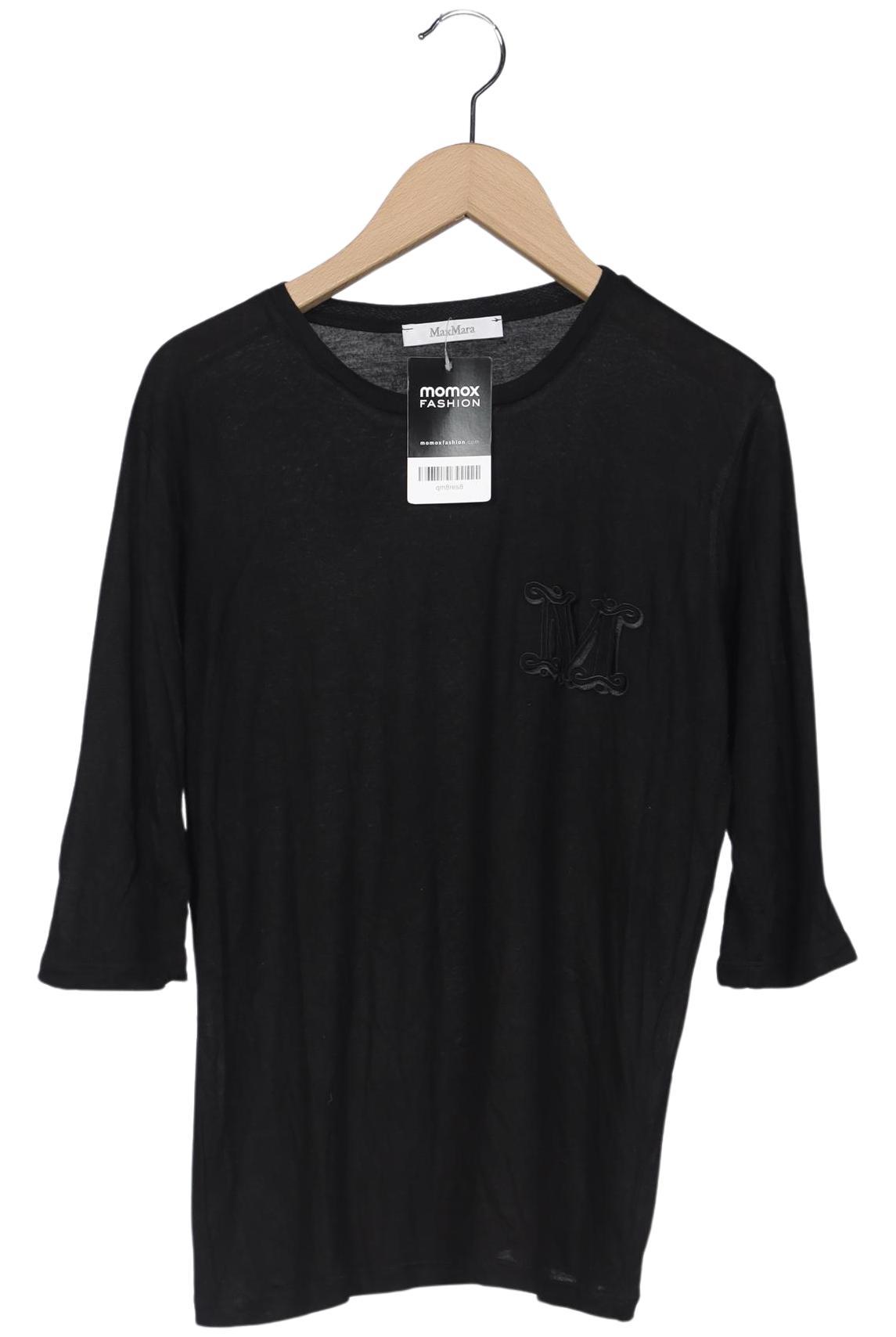 

Max Mara Damen Langarmshirt, schwarz, Gr. 36