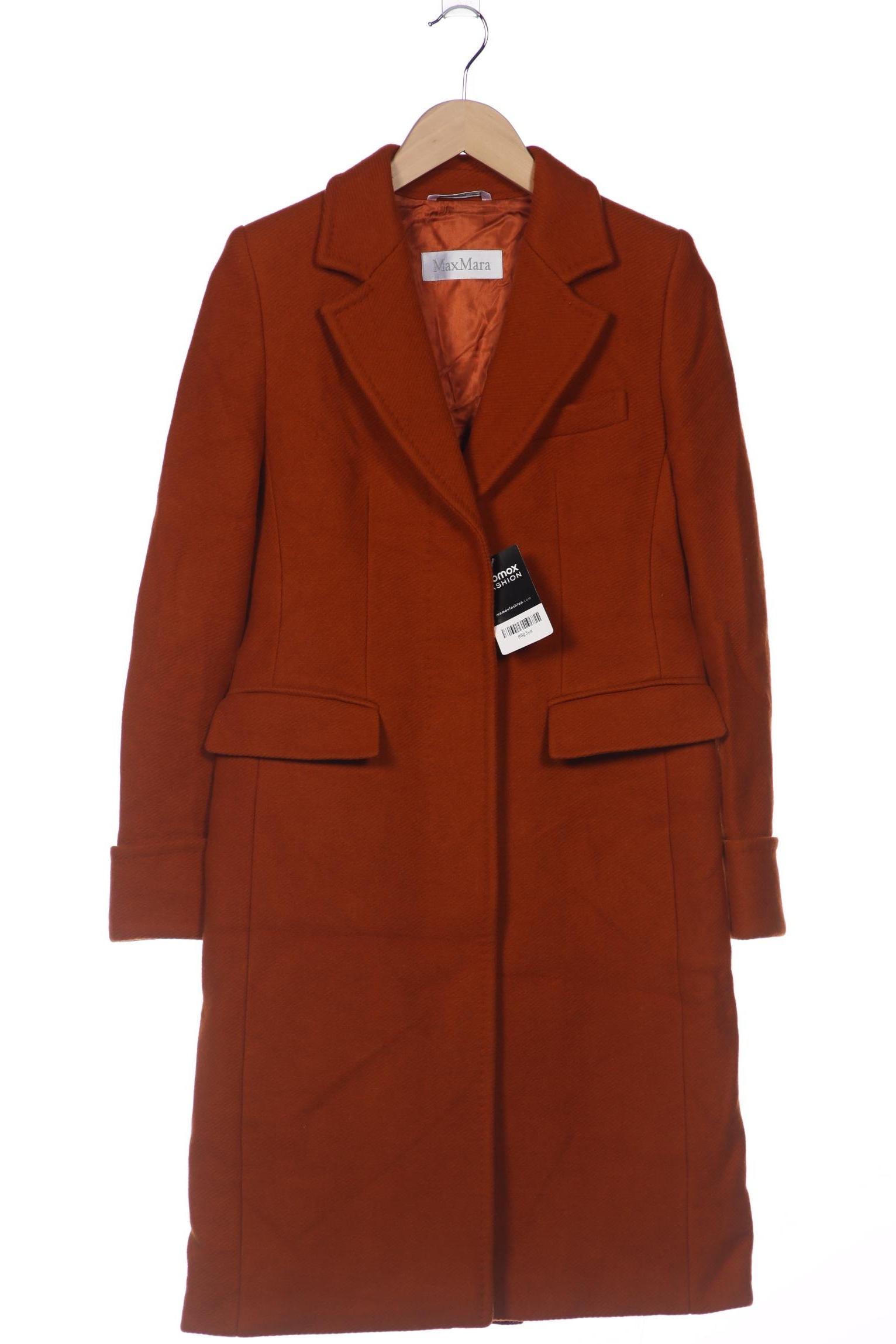 

Max Mara Damen Mantel, orange, Gr. 34