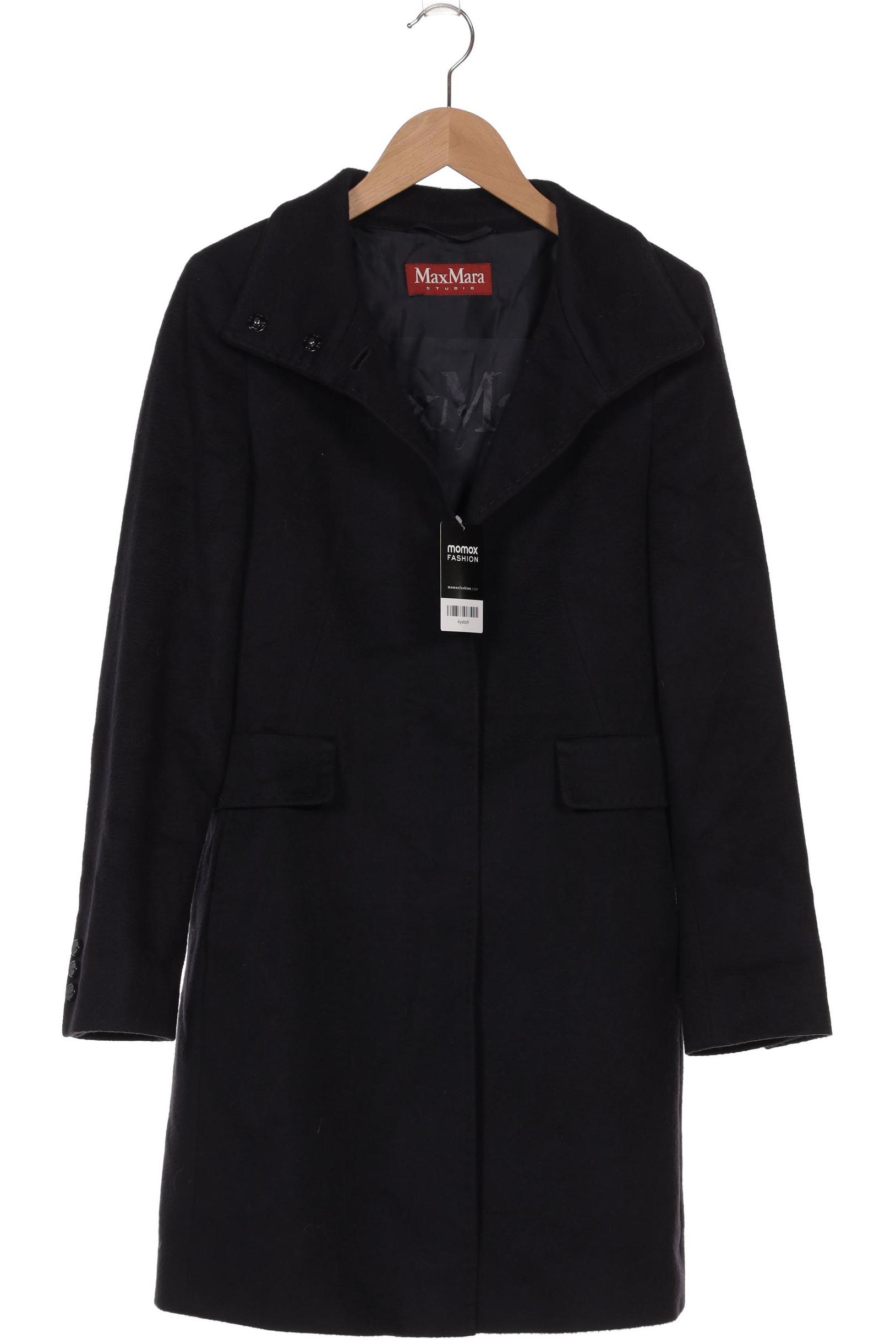 

Max Mara Damen Mantel, marineblau, Gr. 34