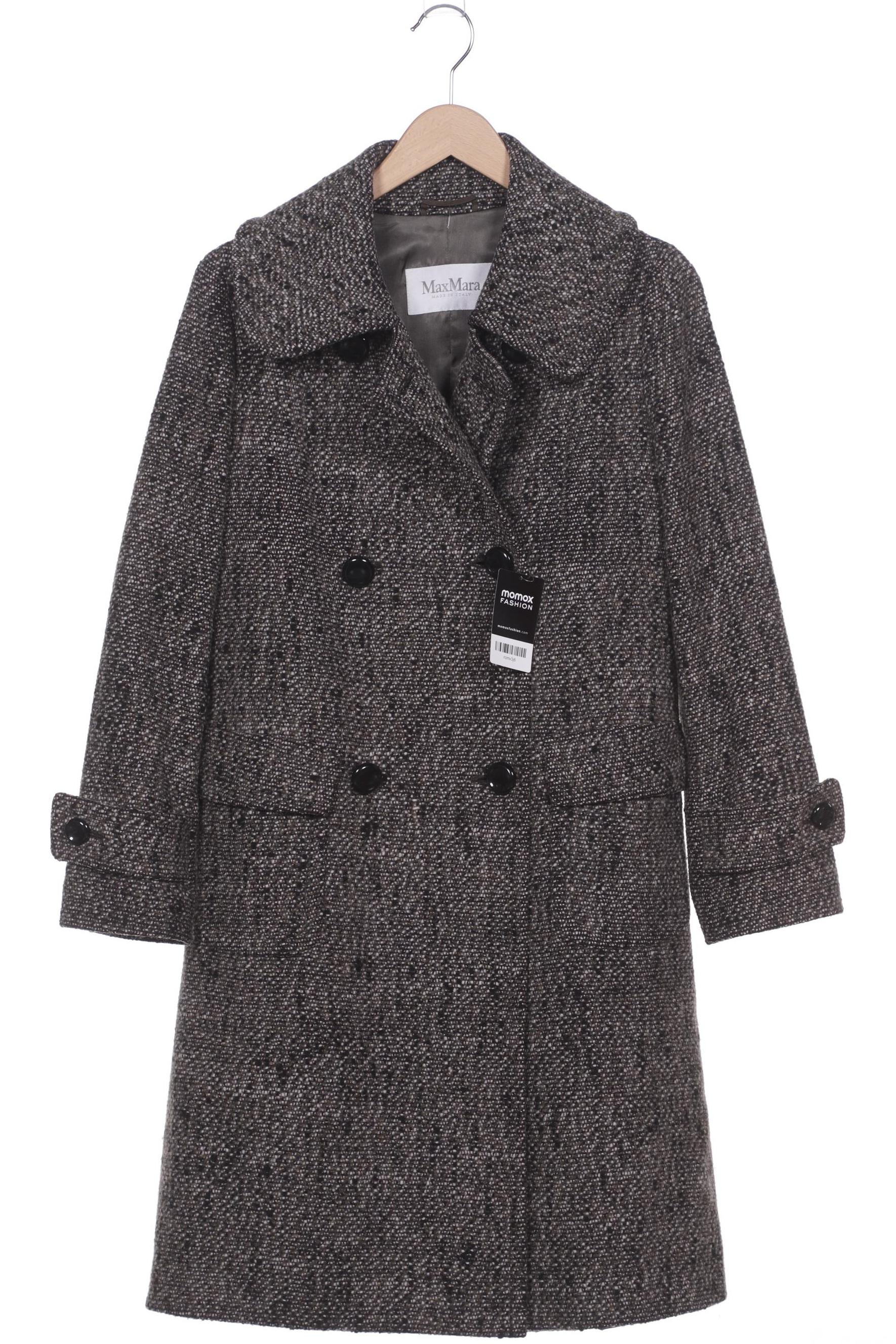 

Max Mara Damen Mantel, grau, Gr. 36