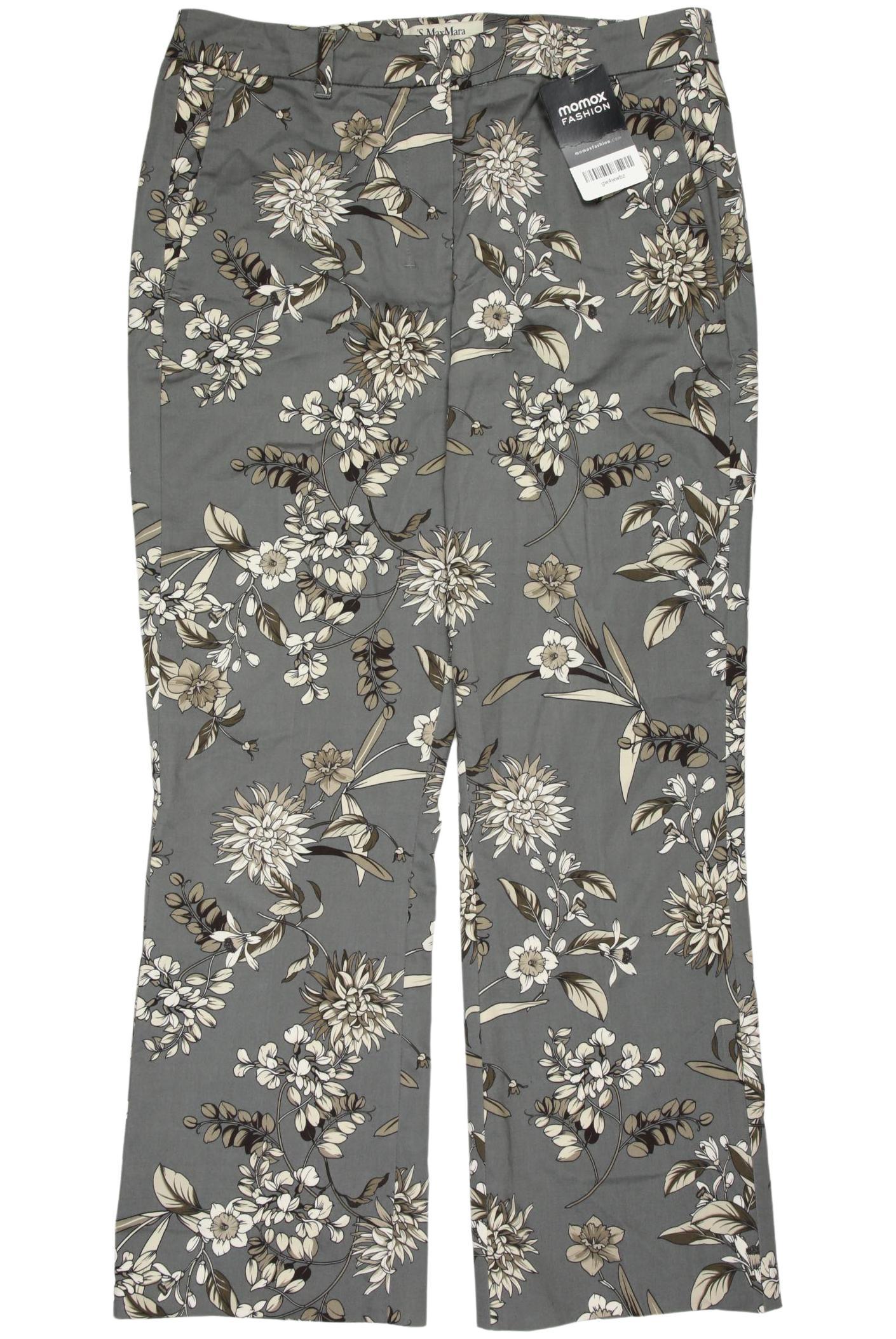 

Max Mara Damen Stoffhose, grau, Gr. 38