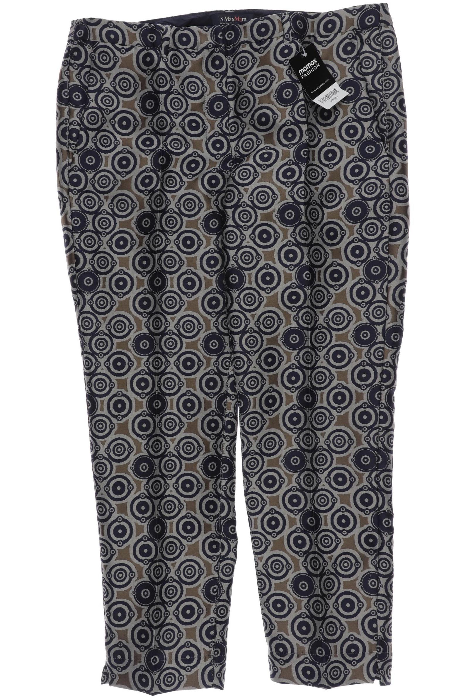 

Max Mara Damen Stoffhose, marineblau, Gr. 40