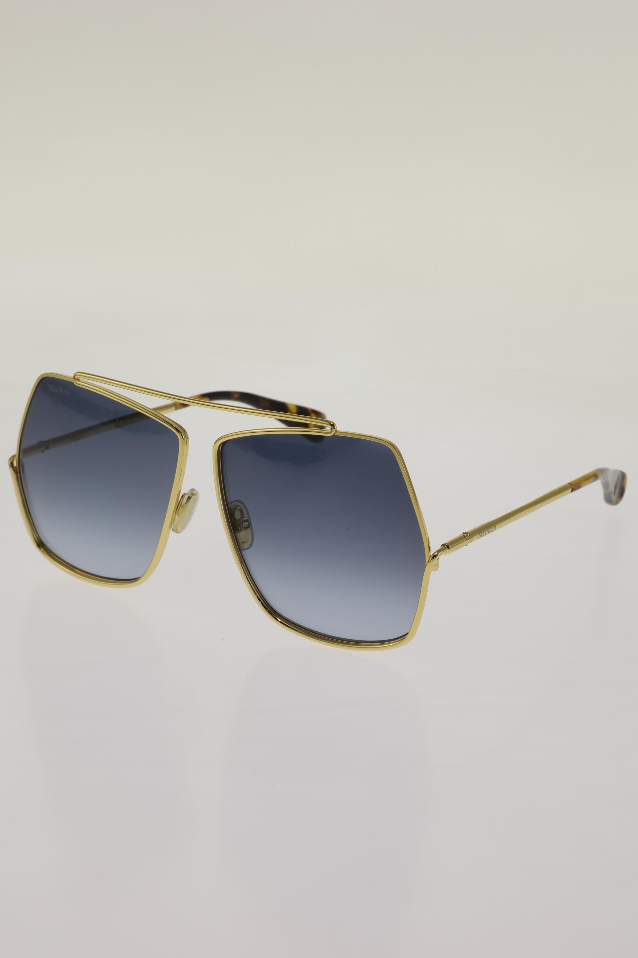 

Max Mara Damen Sonnenbrille, gold, Gr.