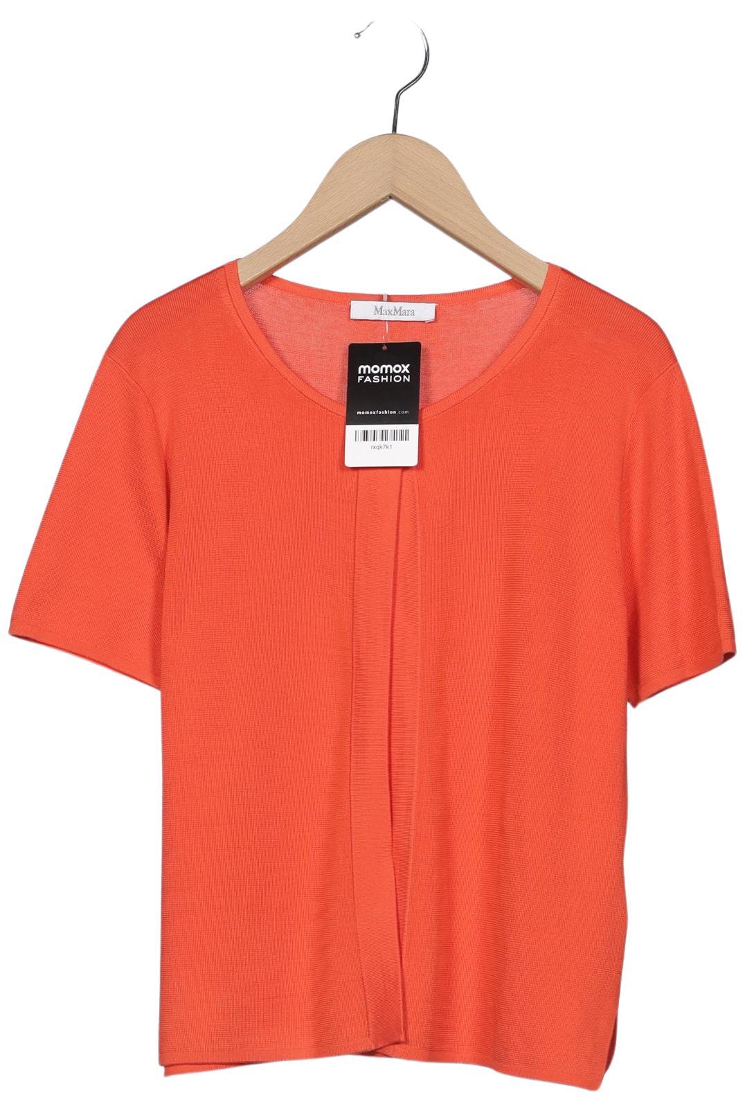 Thumbnail - Max Mara Damen Strickjacke, orange, Gr. 38