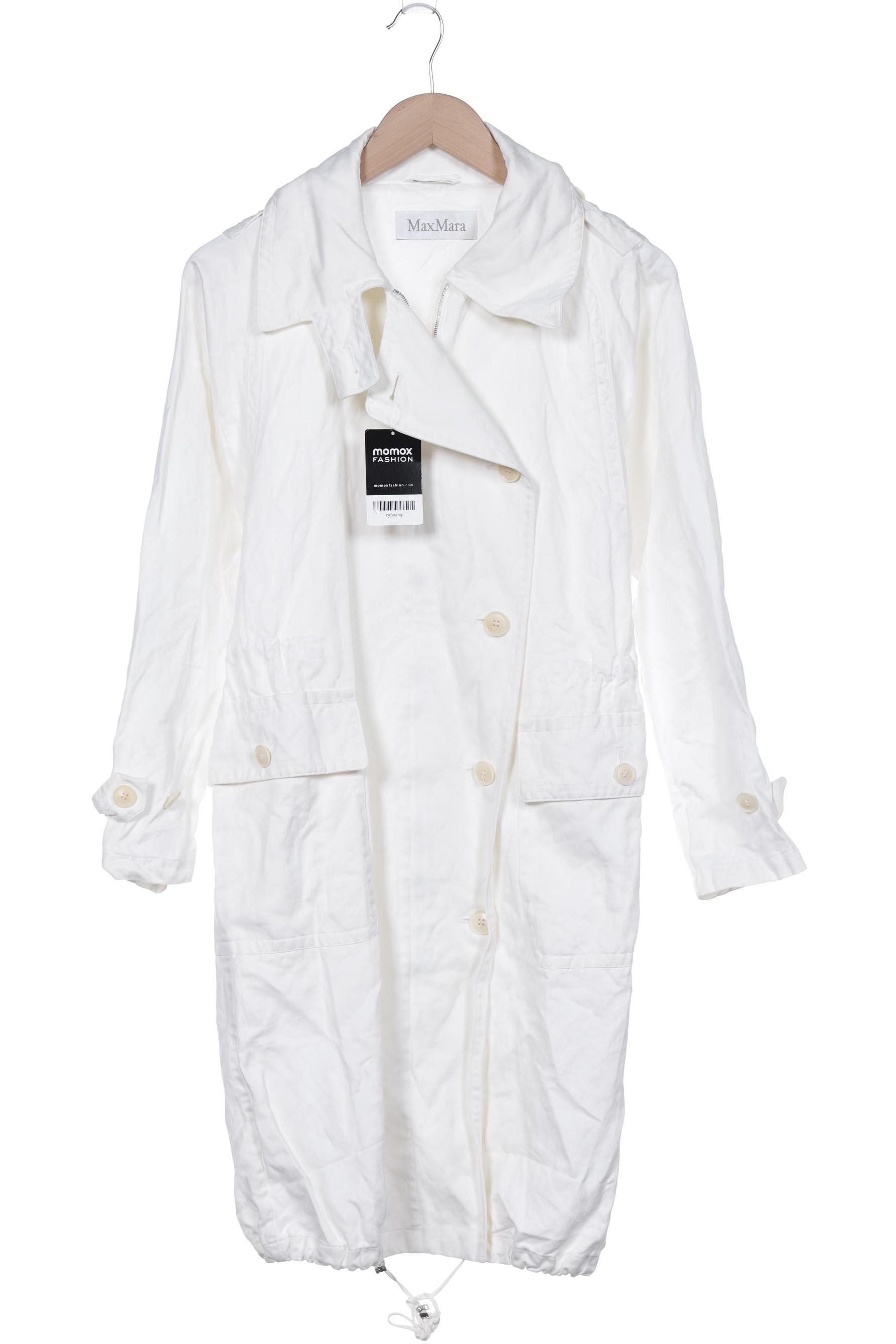 

Max Mara Damen Mantel, cremeweiß, Gr. 36
