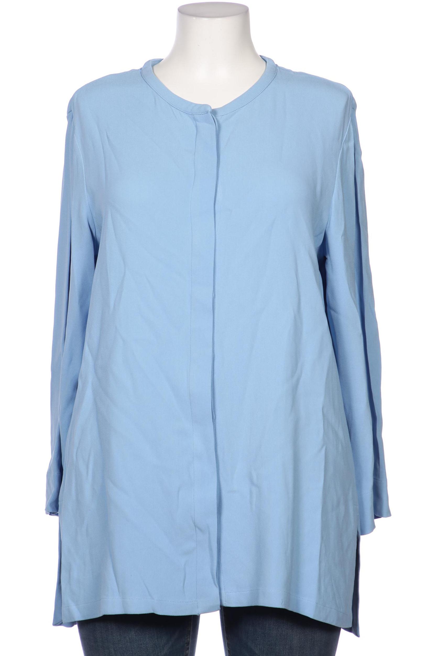

Max Mara Damen Bluse, hellblau, Gr. 44