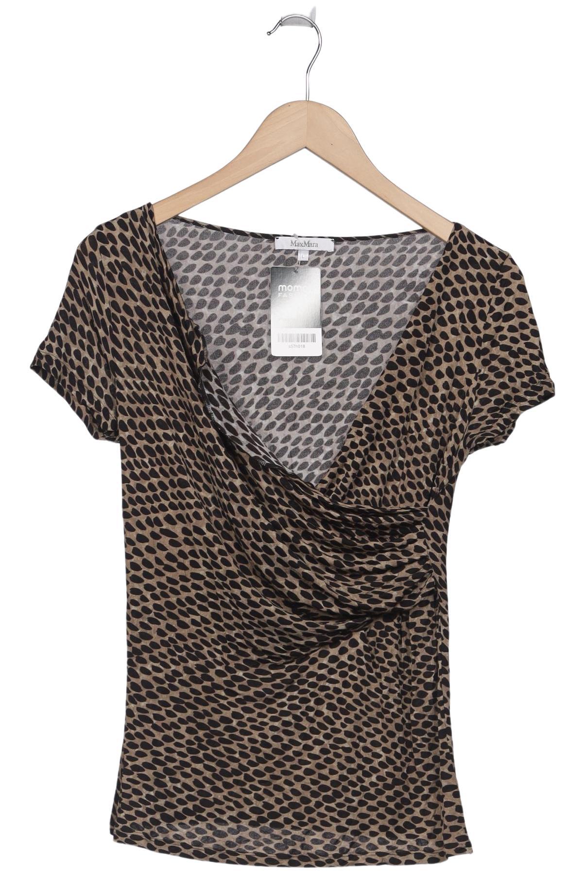 

Max Mara Damen T-Shirt, braun, Gr. 42