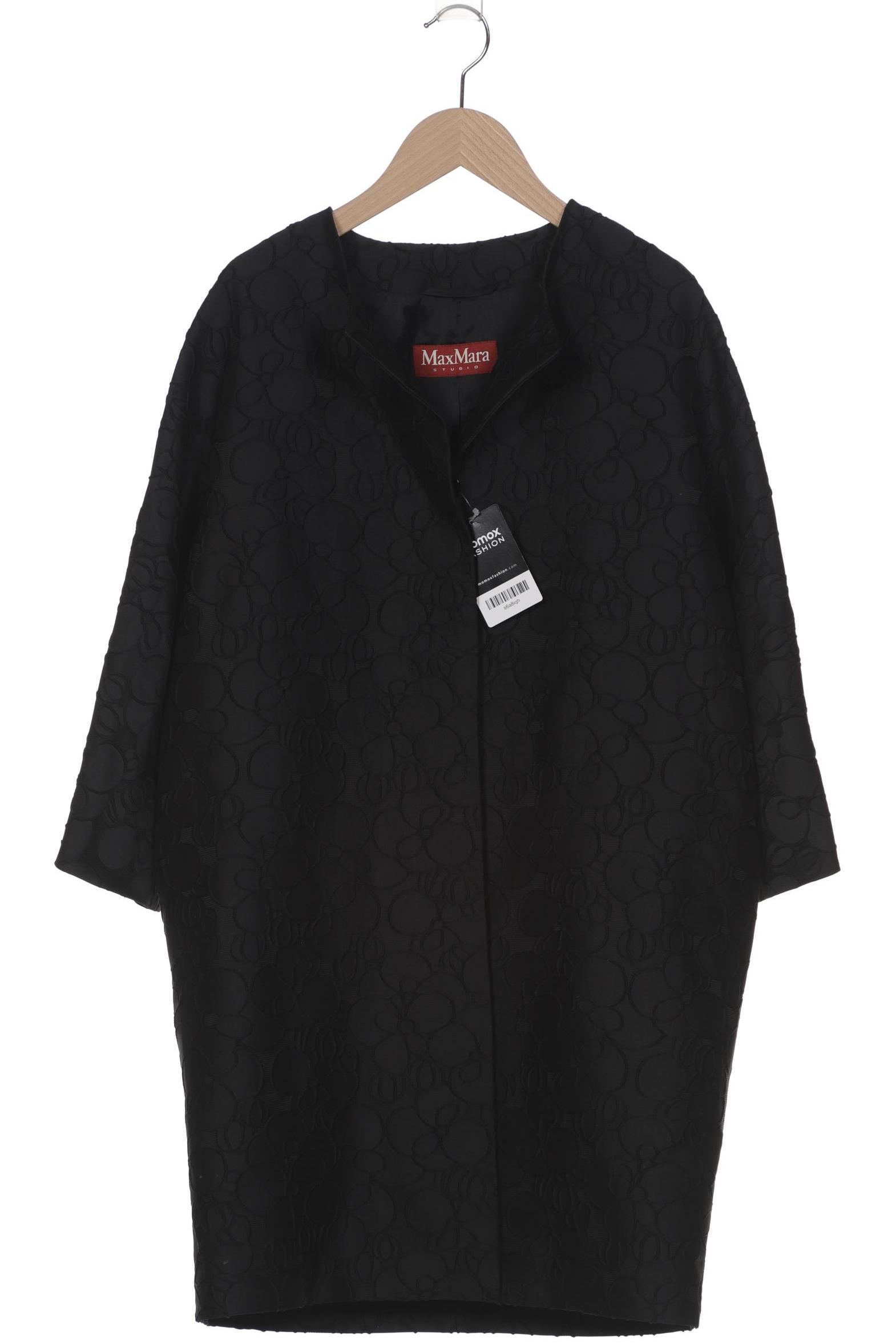 

Max Mara Damen Mantel, schwarz, Gr. 36