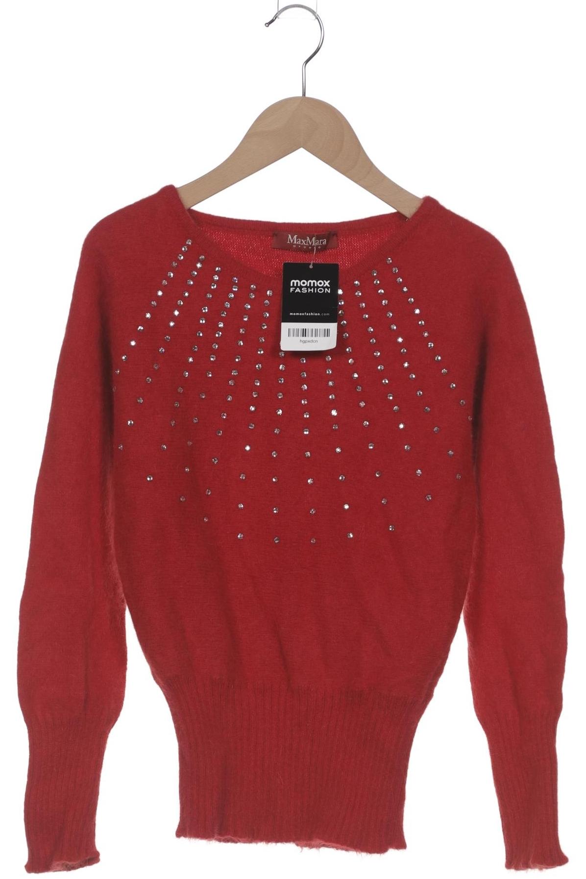 

Max Mara Damen Pullover, rot, Gr. 36