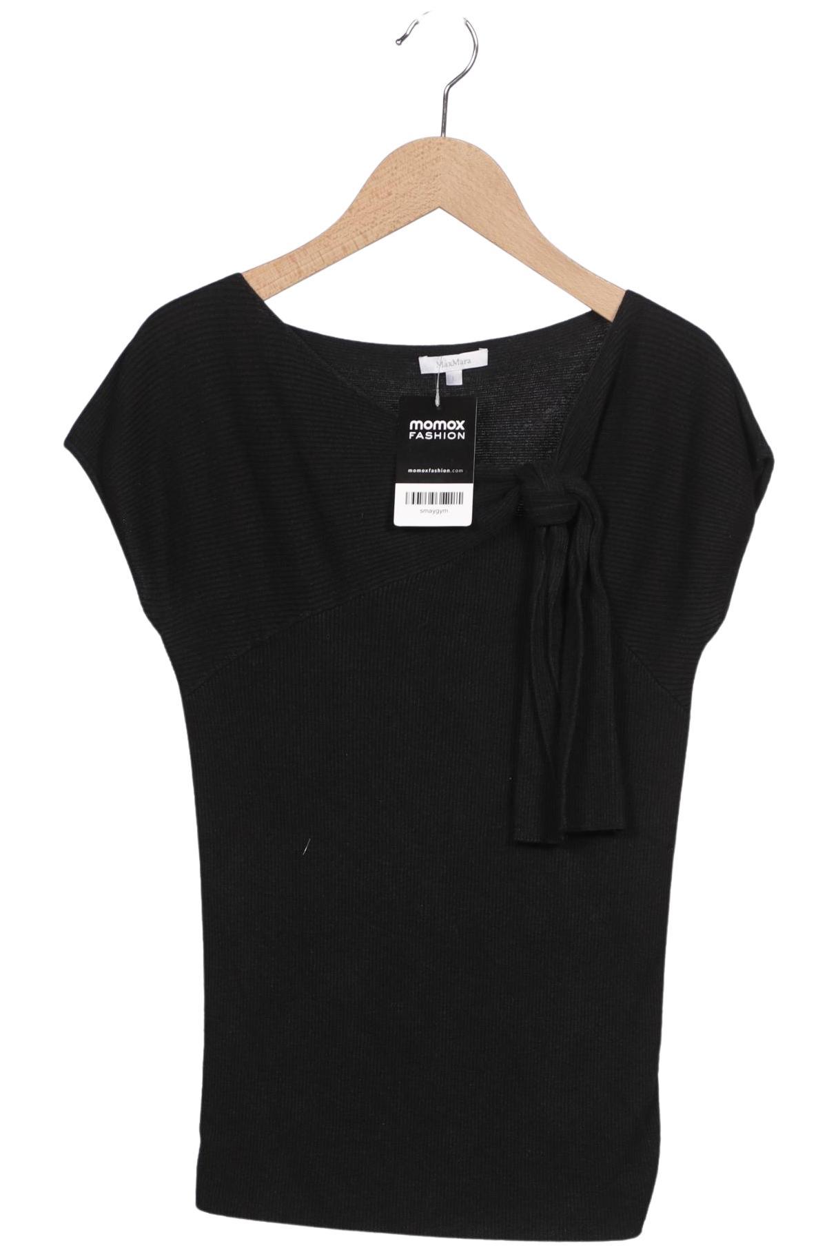 

Max Mara Damen T-Shirt, schwarz, Gr. 42