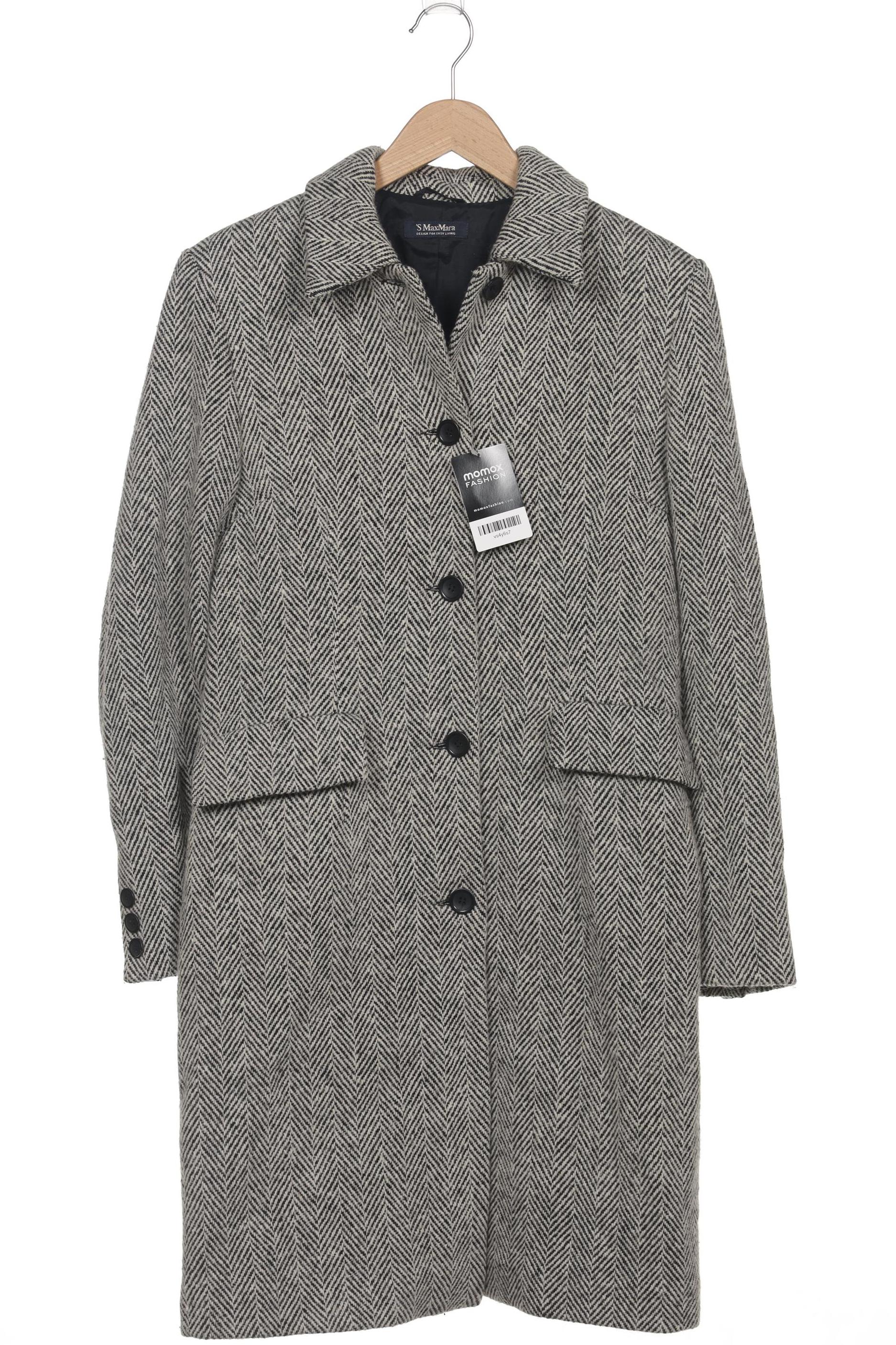 

Max Mara Damen Mantel, grau, Gr. 42