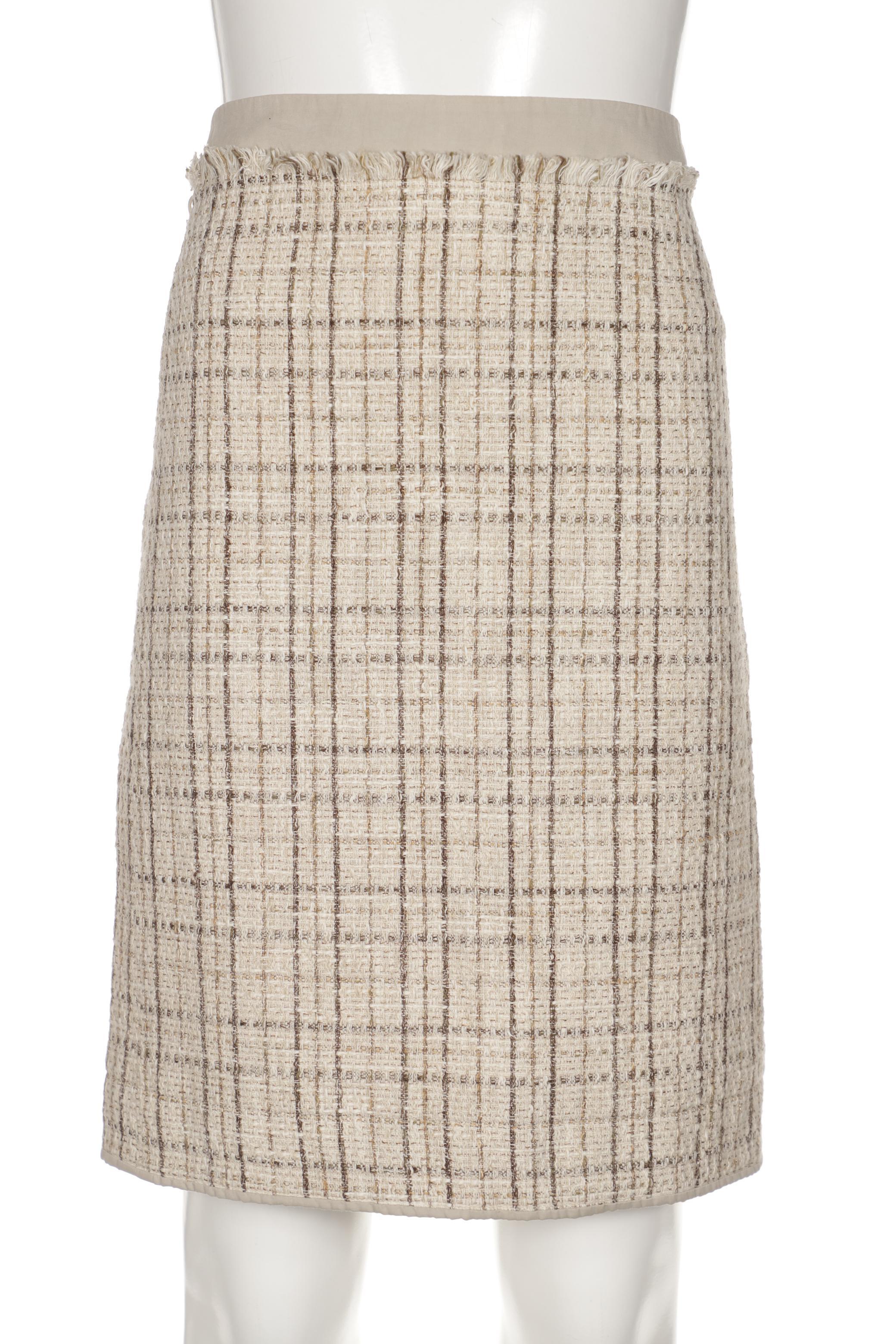 

Max Mara Damen Rock, cremeweiß, Gr. 32