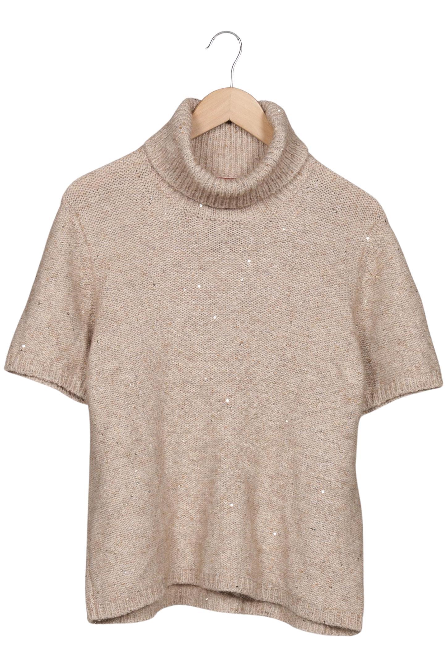 

Max Mara Damen Pullover, beige, Gr. 44