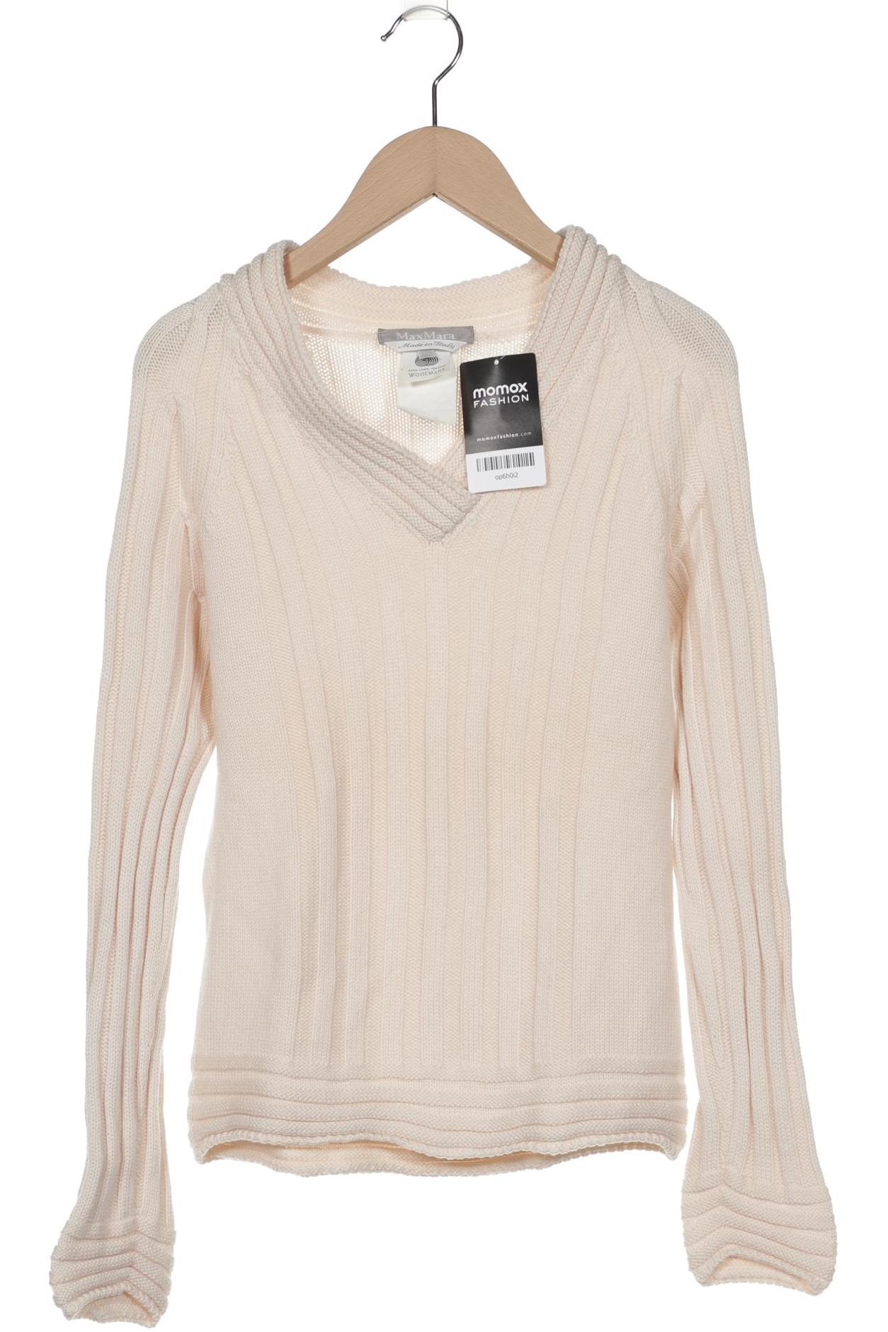 

Max Mara Damen Pullover, cremeweiß