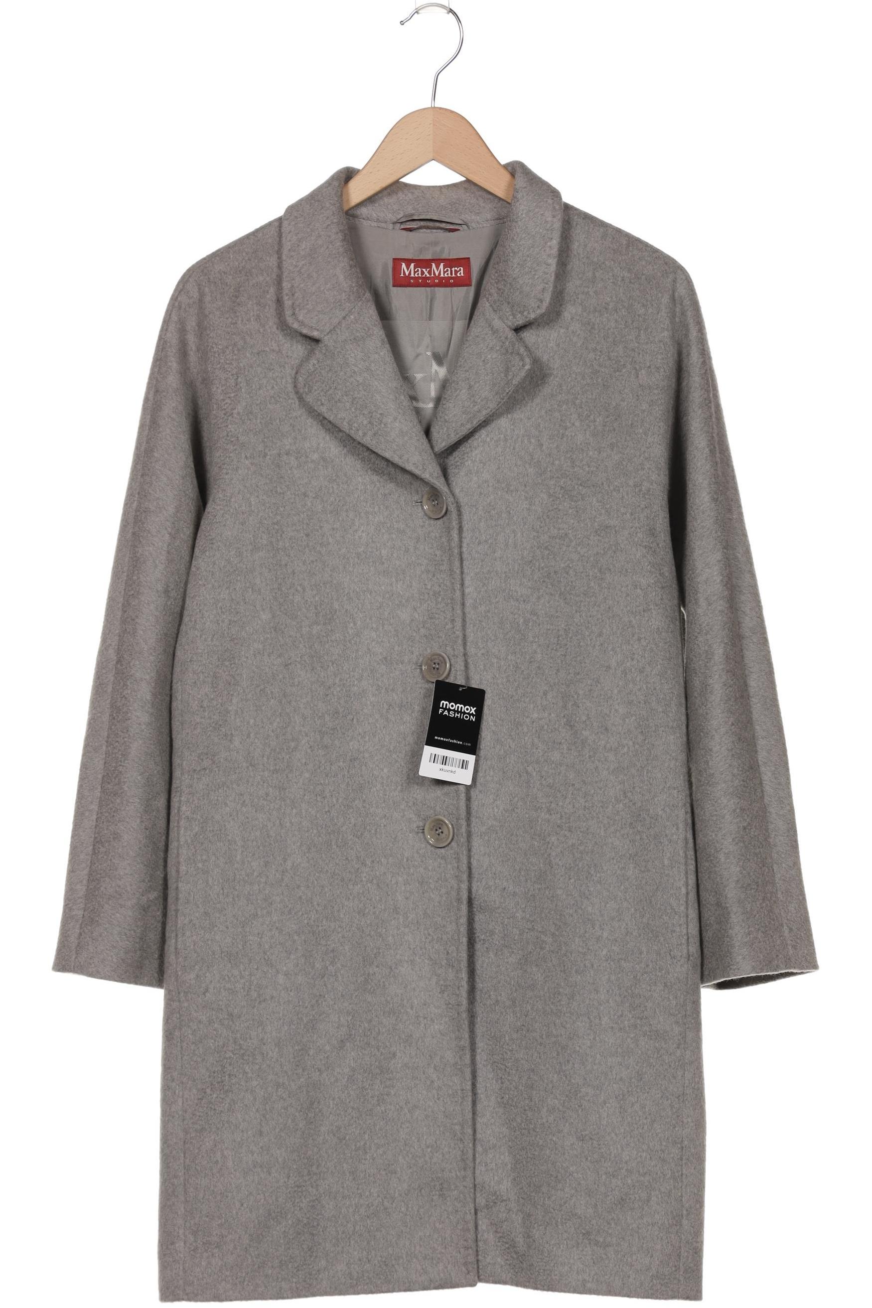 

Max Mara Damen Mantel, grau, Gr. 40