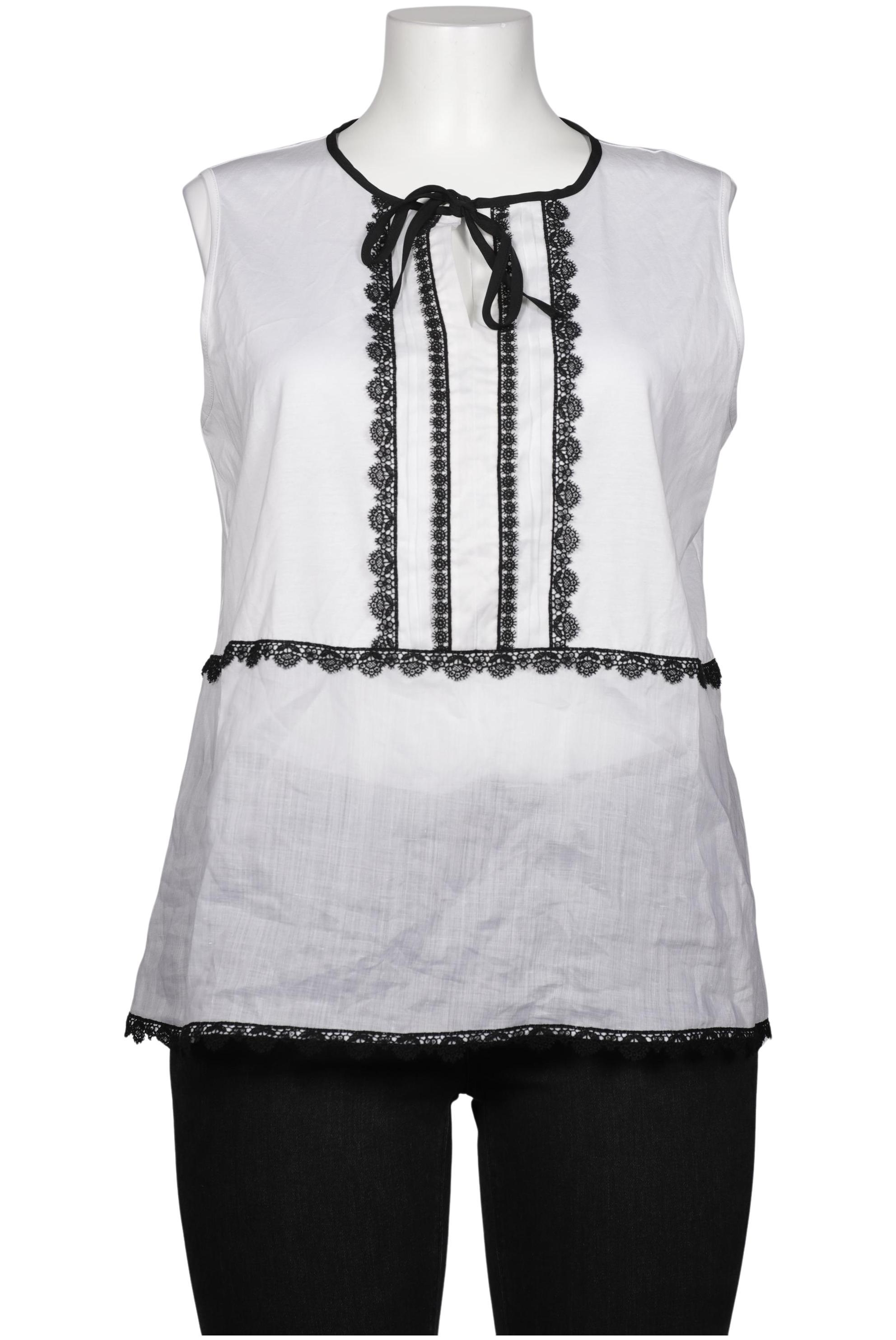 

Max Mara Damen Bluse, weiß, Gr. 44