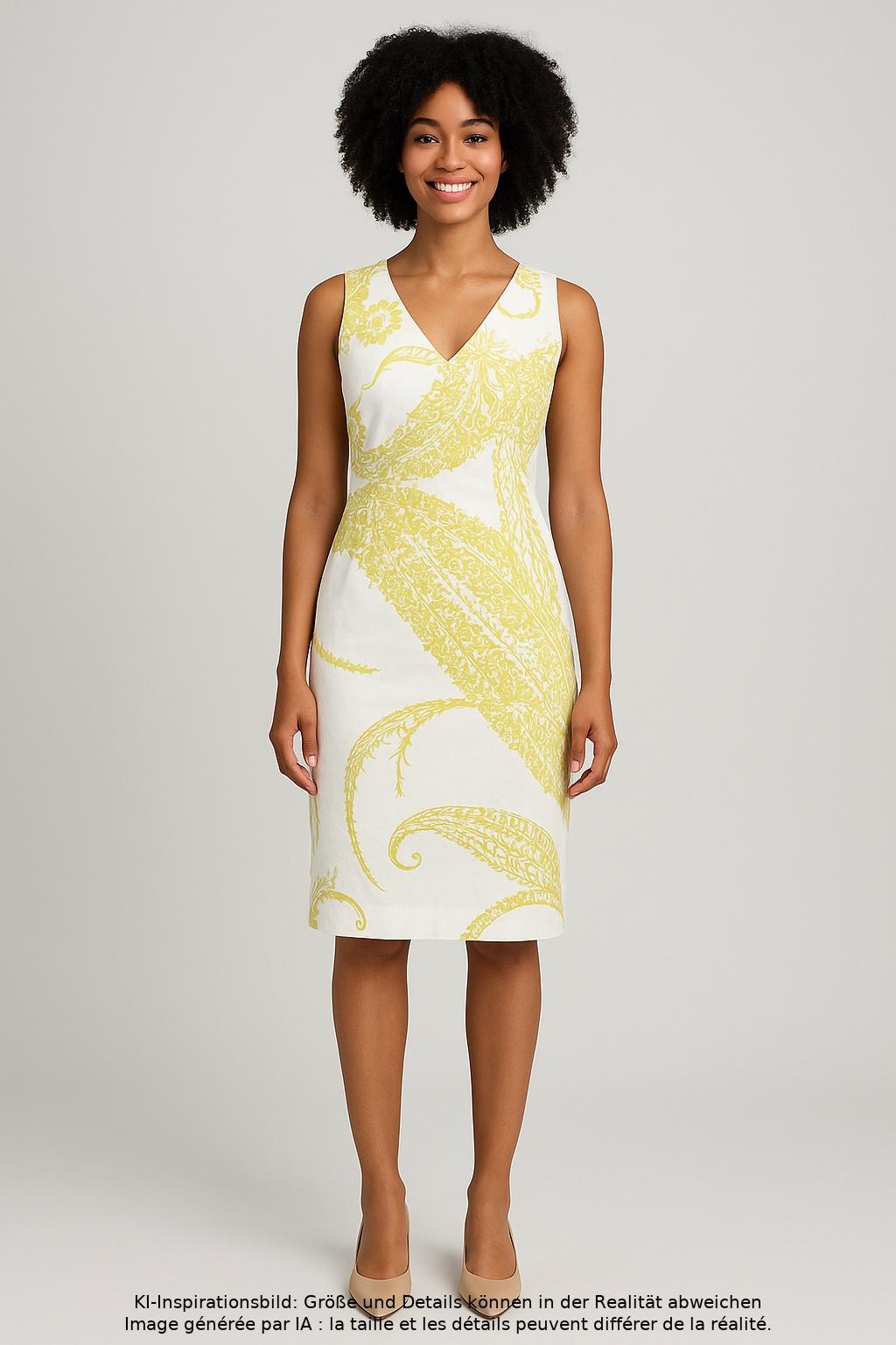 

Max Mara Damen Kleid, mehrfarbig, Gr. 38