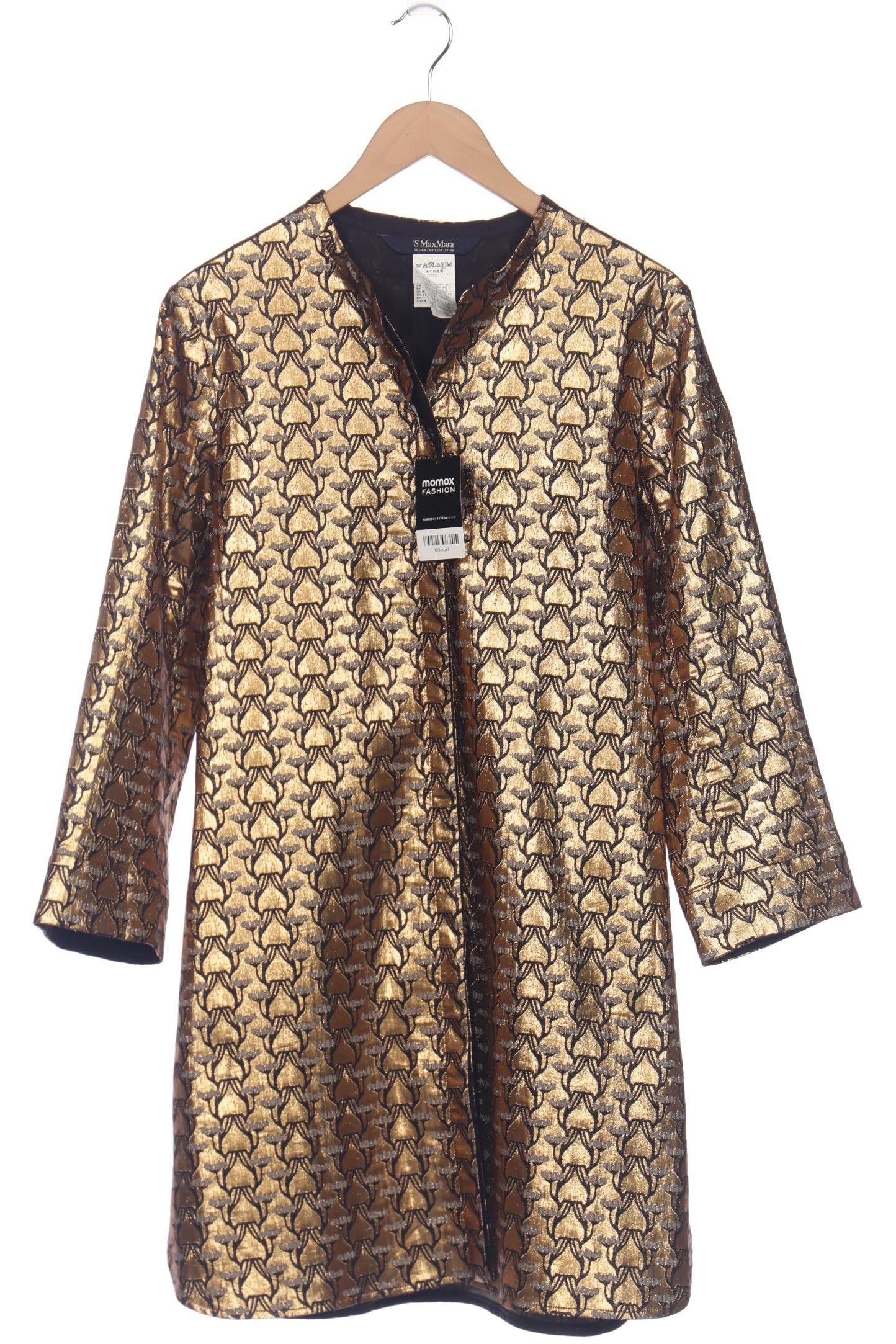 

Max Mara Damen Mantel, gold, Gr. 38