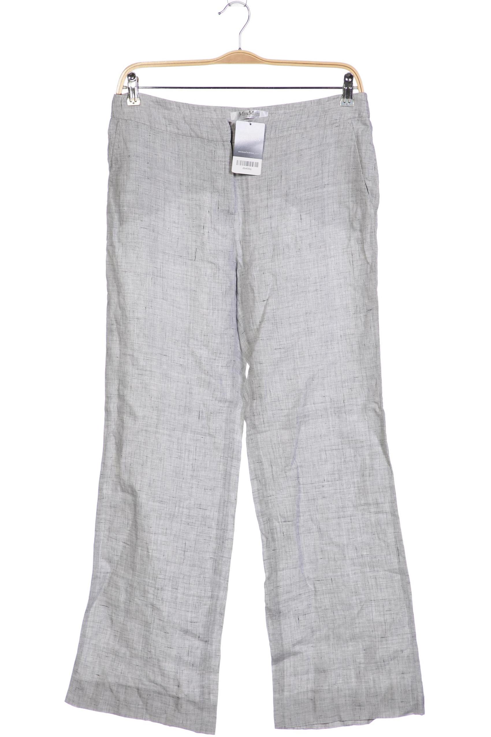 

Max Mara Damen Stoffhose, grau, Gr. 33