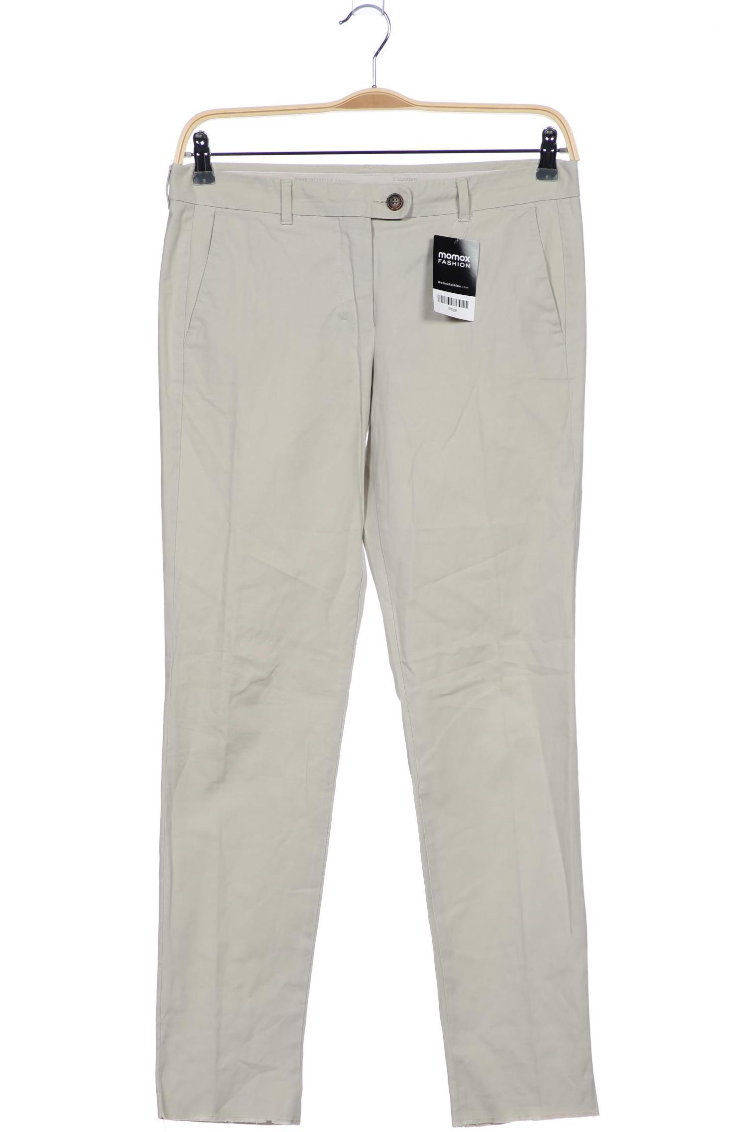 

Max Mara Damen Stoffhose, beige, Gr. 42