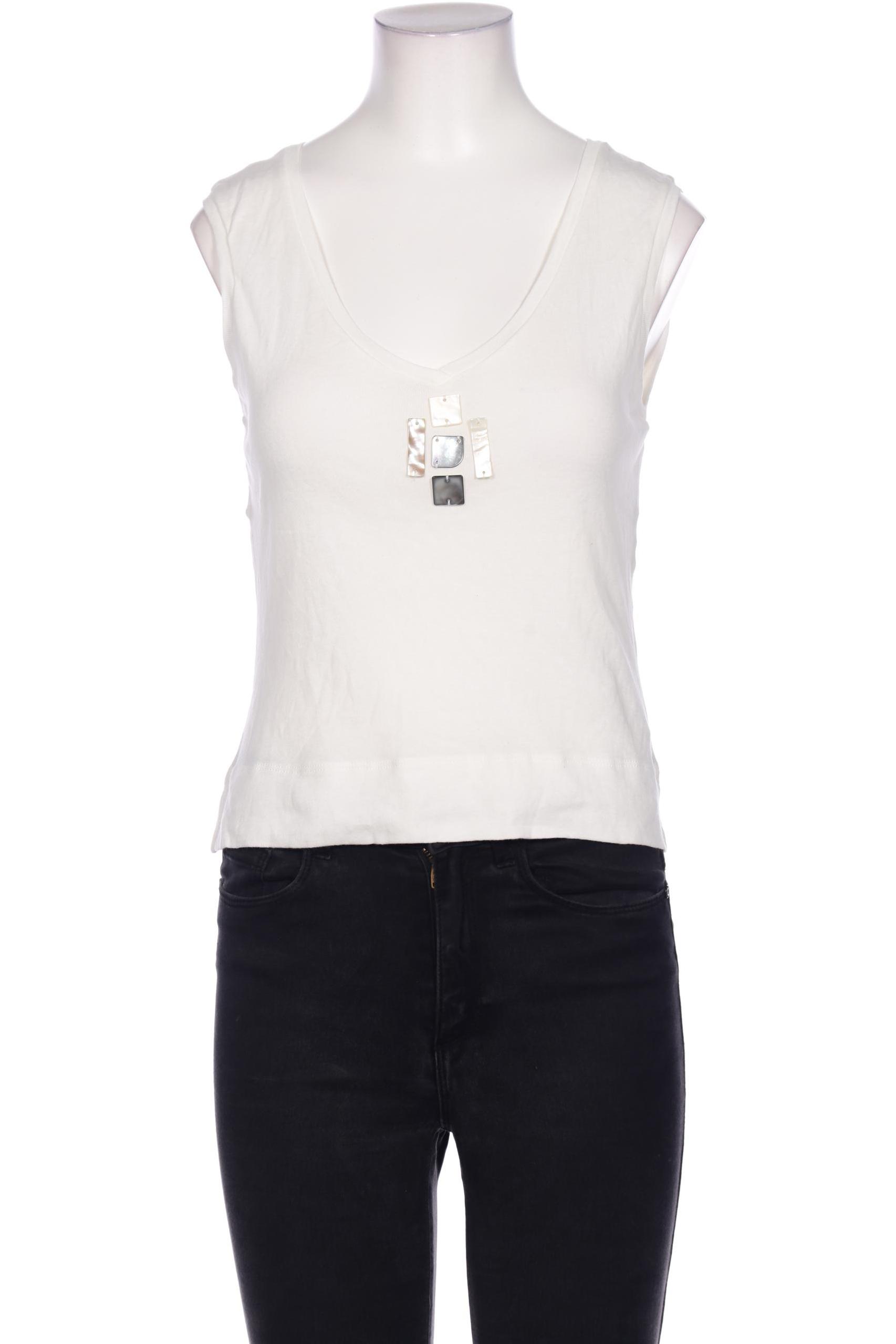 

Max Mara Damen Top, weiß, Gr. 38