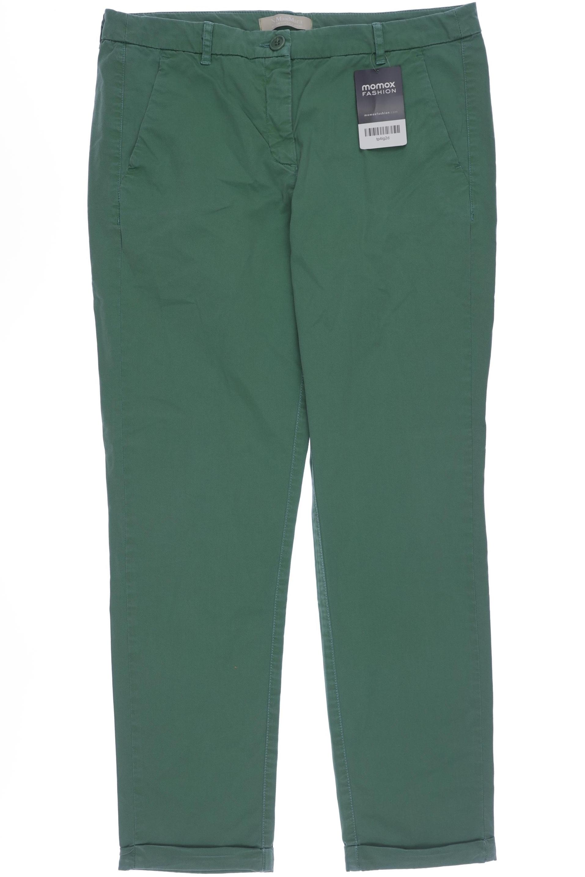 

Max Mara Damen Stoffhose, grün, Gr. 38
