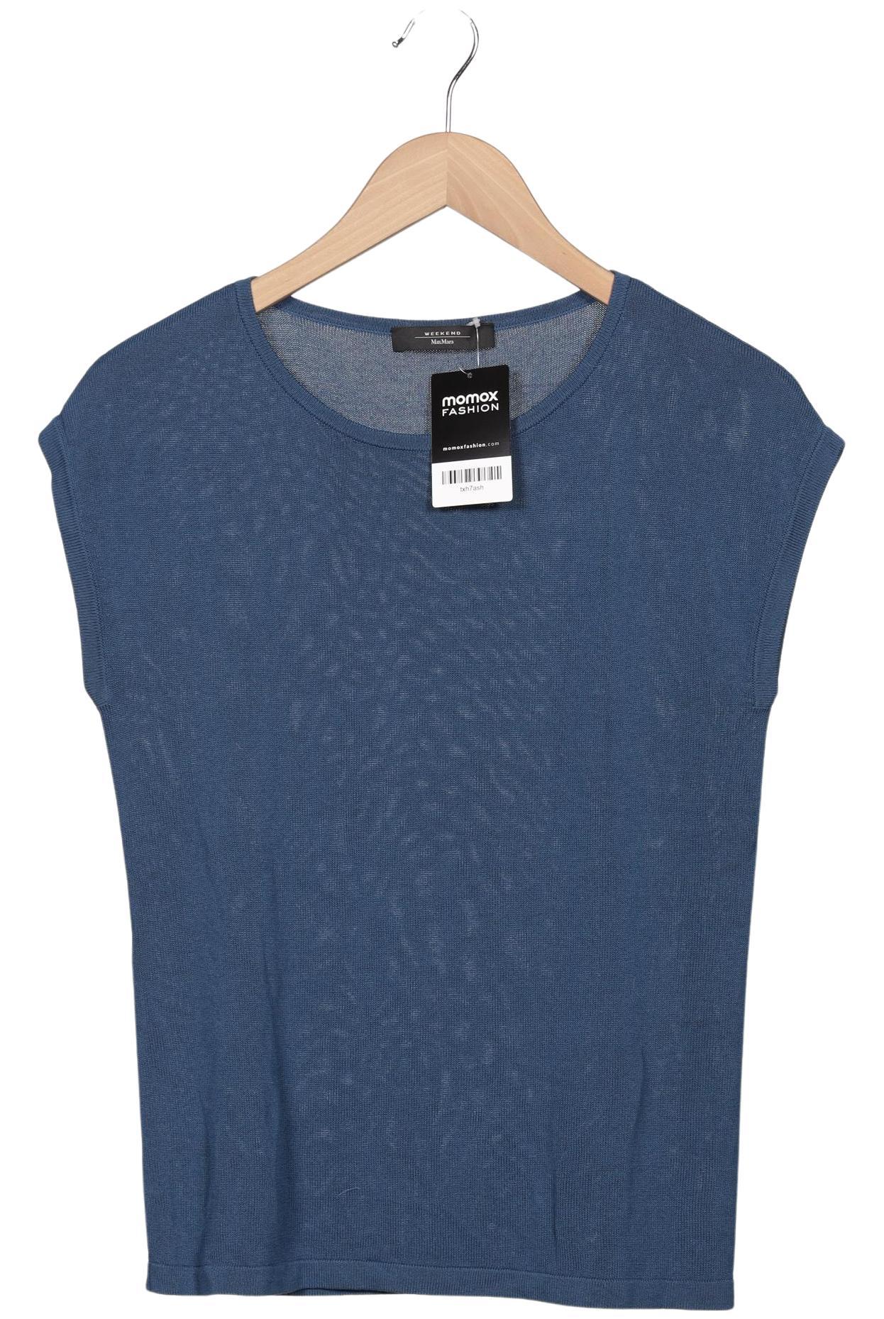 

Max Mara Damen Pullover, blau, Gr. 38