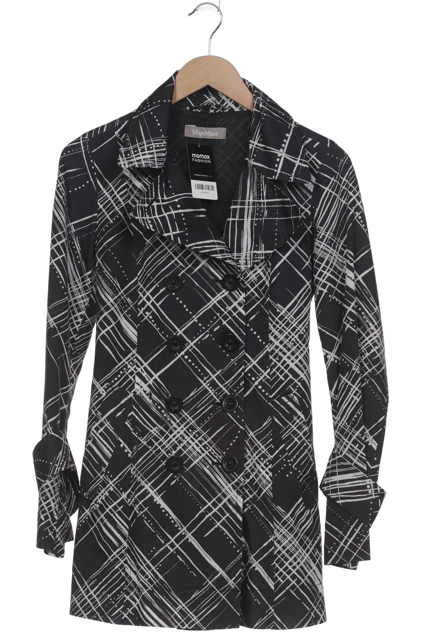 

Max Mara Damen Mantel, schwarz, Gr. 36