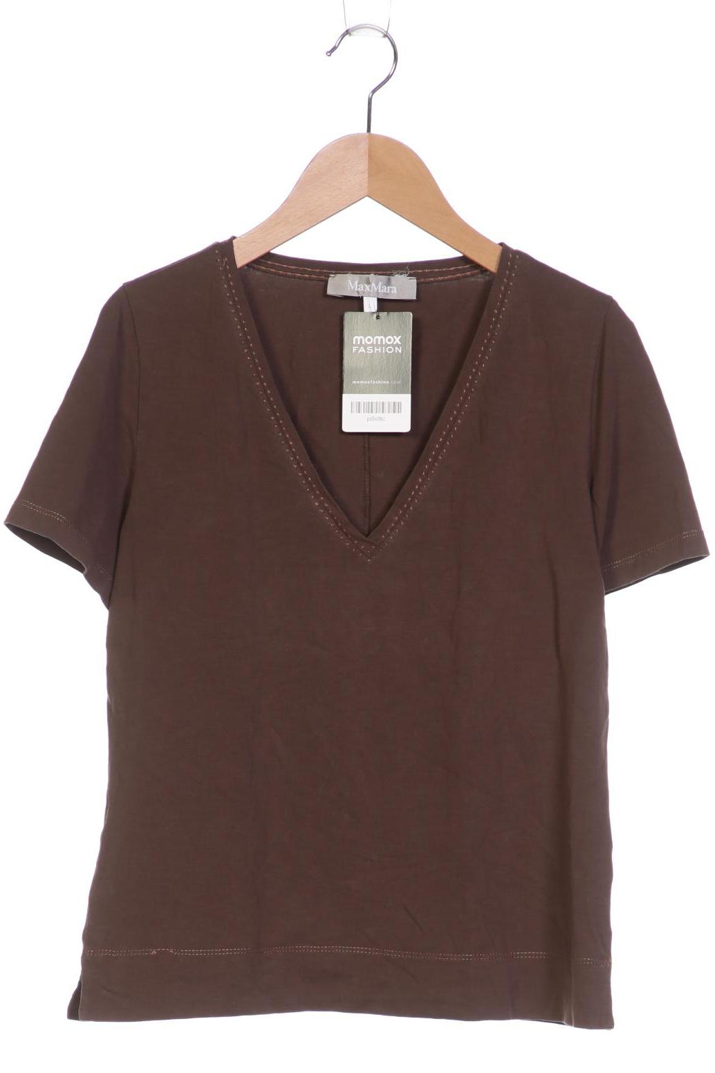 

Max Mara Damen T-Shirt, braun, Gr. 42