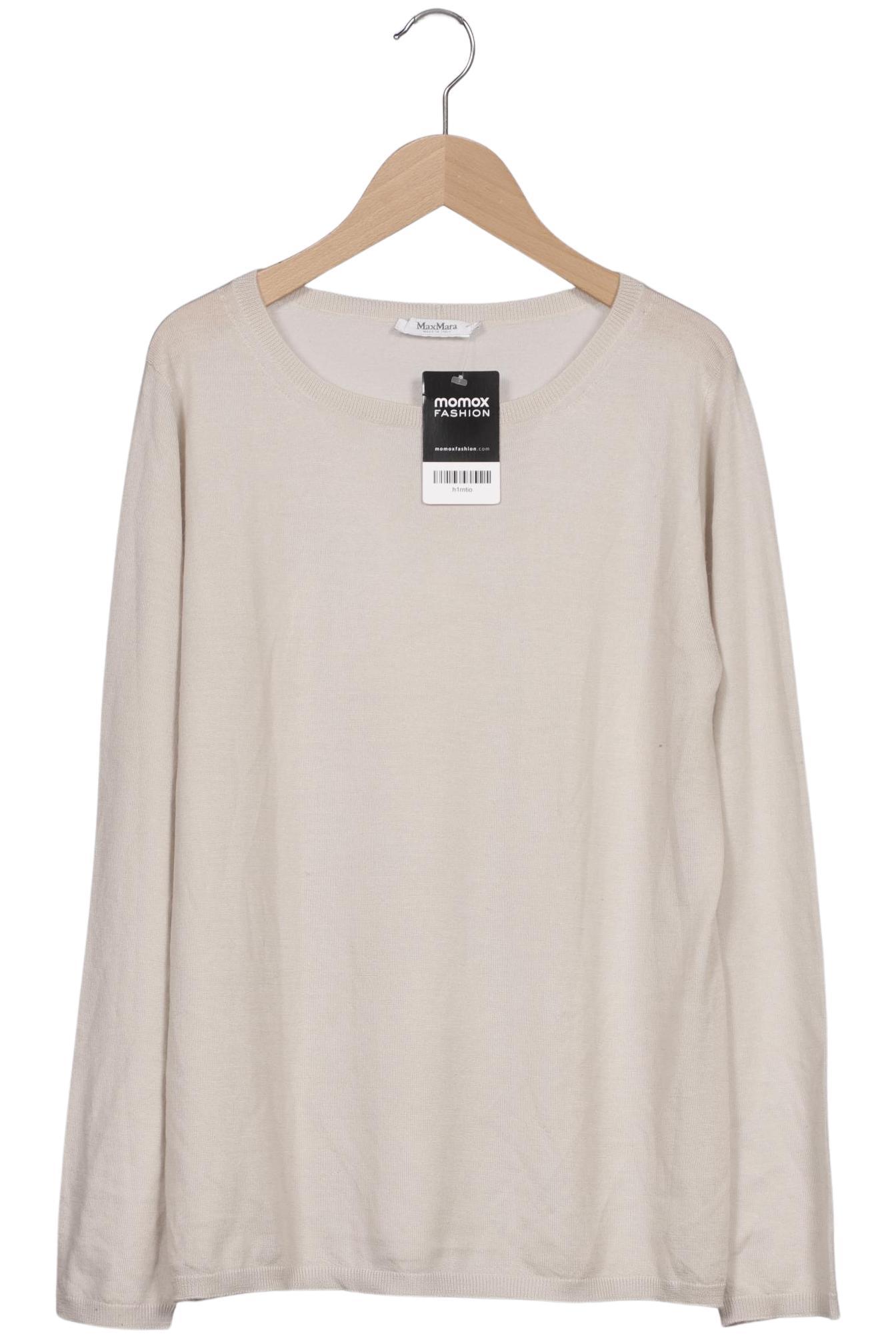 

Max Mara Damen Pullover, beige, Gr. 38