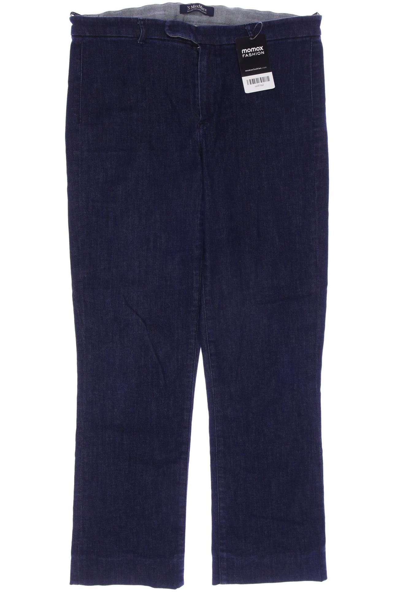 

Max Mara Damen Jeans, marineblau