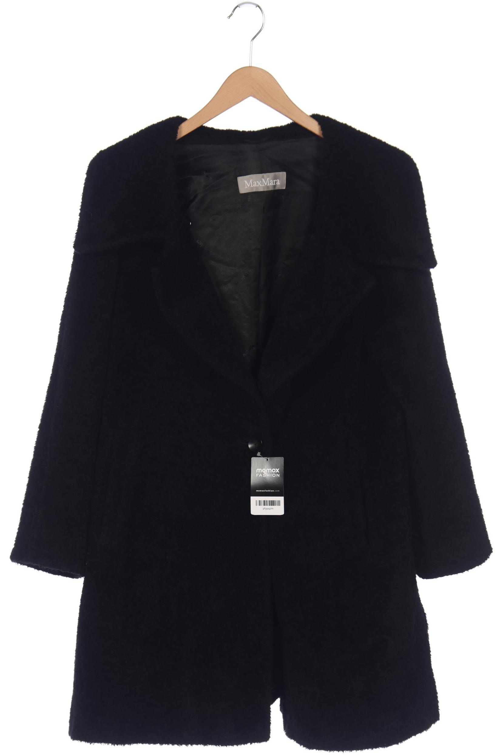 

Max Mara Damen Mantel, schwarz, Gr. 40