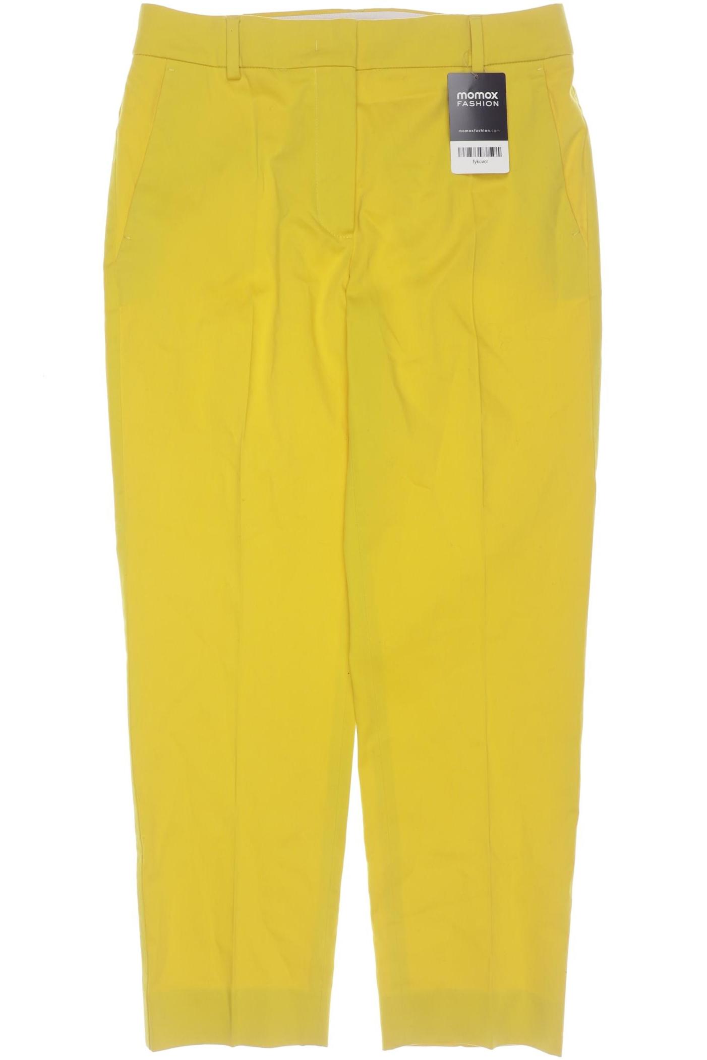 

Max Mara Damen Stoffhose, gelb, Gr. 30