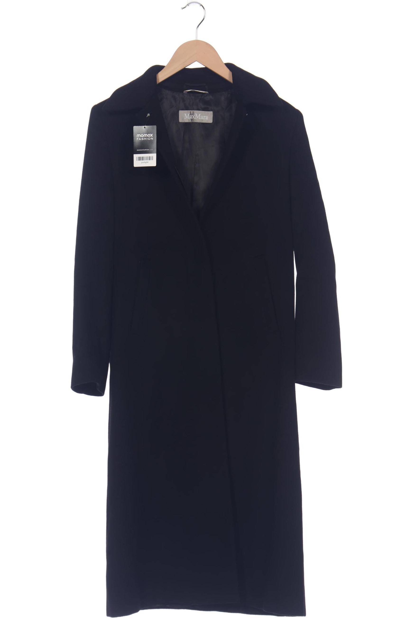 

Max Mara Damen Mantel, schwarz, Gr. 36
