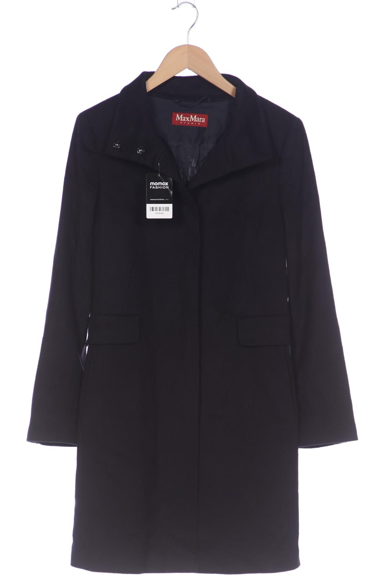 

Max Mara Damen Mantel, marineblau, Gr. 40