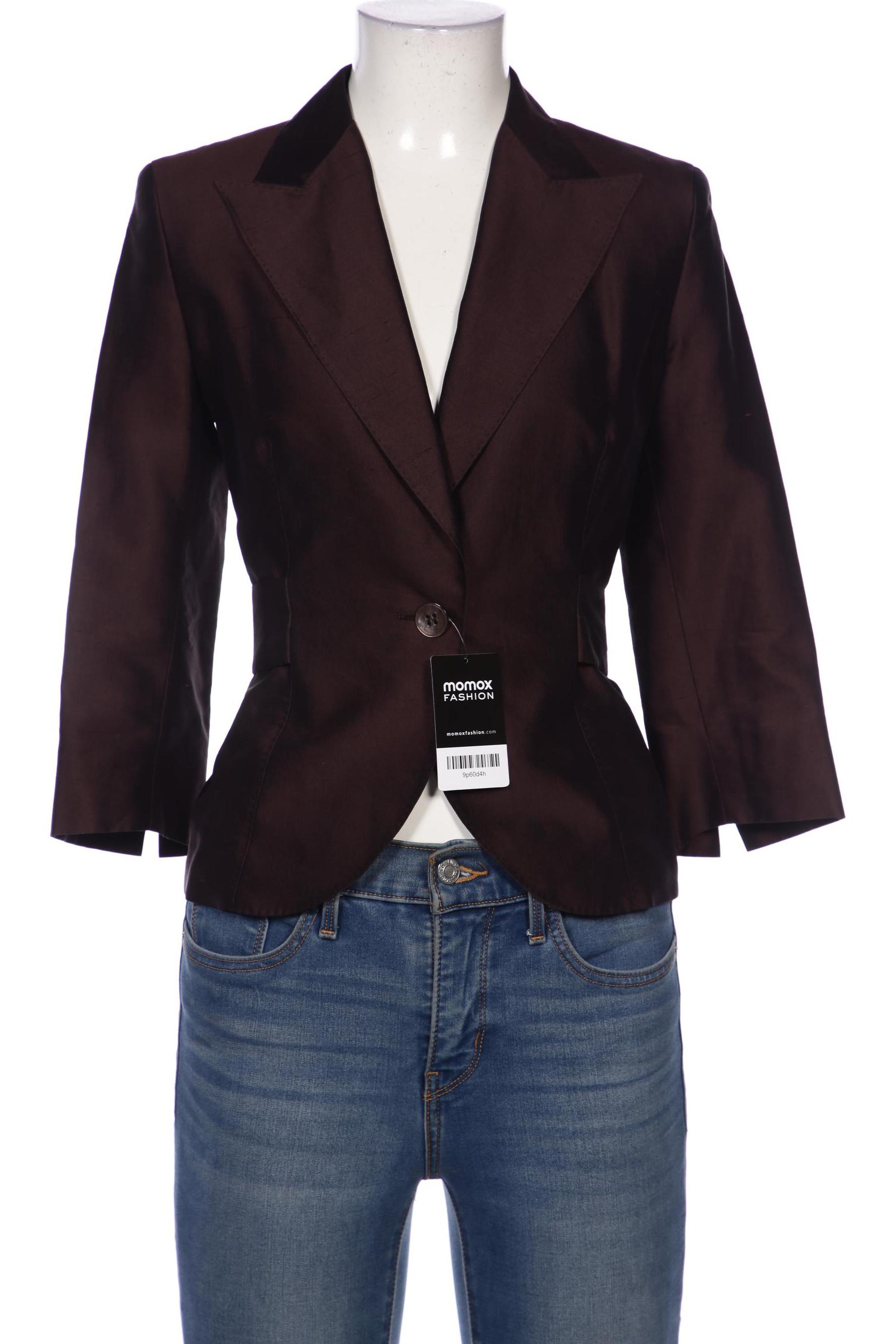 

Max Mara Damen Blazer, bordeaux, Gr. 34