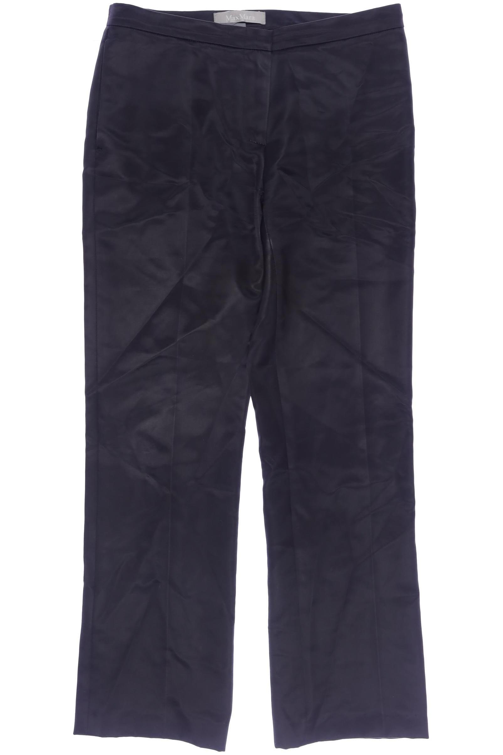 

Max Mara Damen Stoffhose, schwarz, Gr. 38